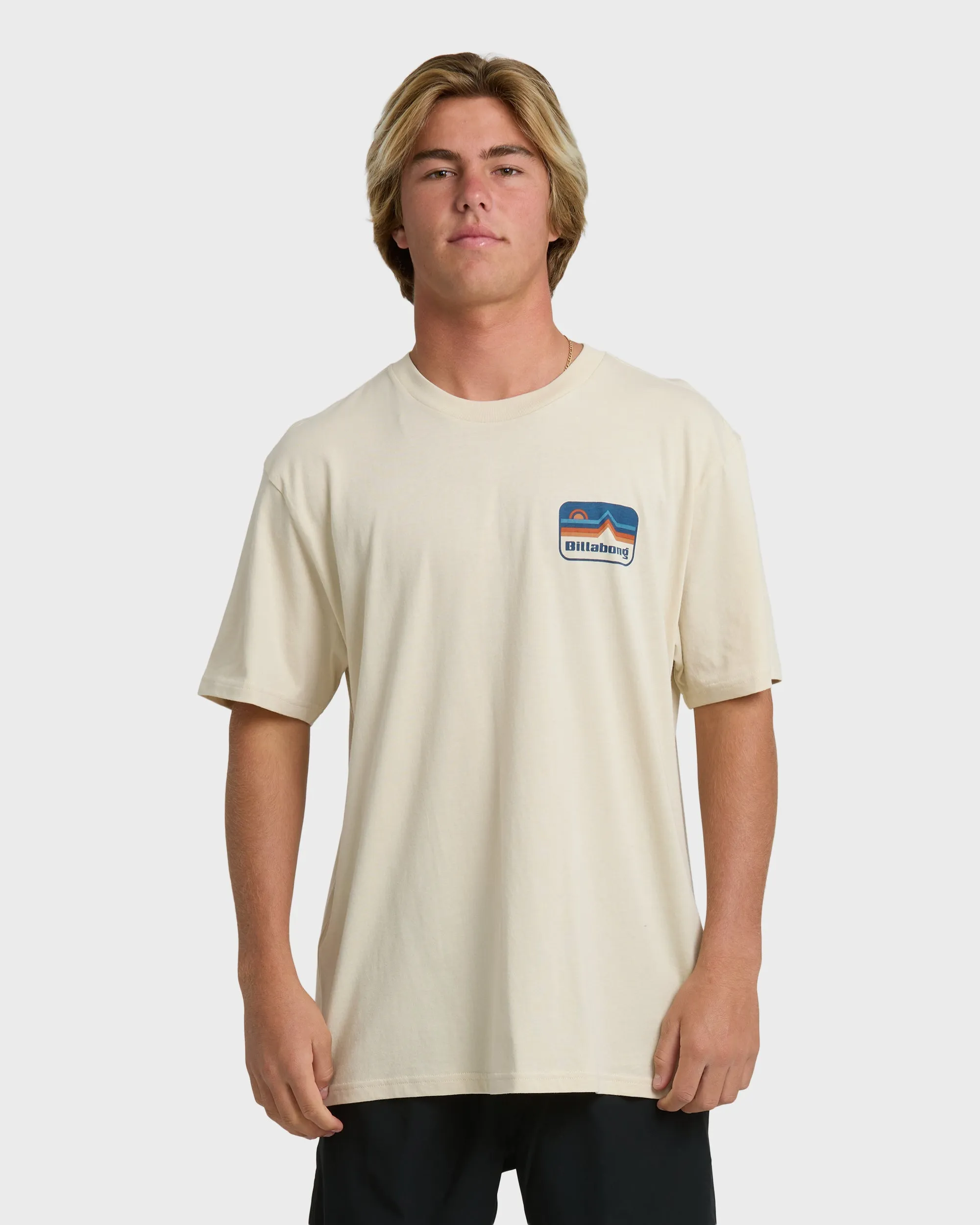 Range Adiv Premium Short Sleeve T-Shirt - Oatmeal sold by Billabong product image thumbnail 2