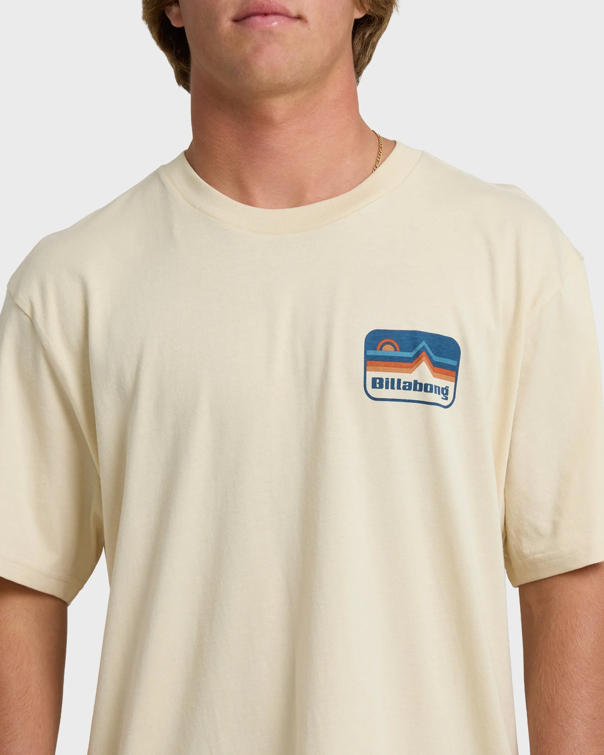 Range Adiv Premium Short Sleeve T-Shirt - Oatmeal sold by Billabong product image thumbnail 3