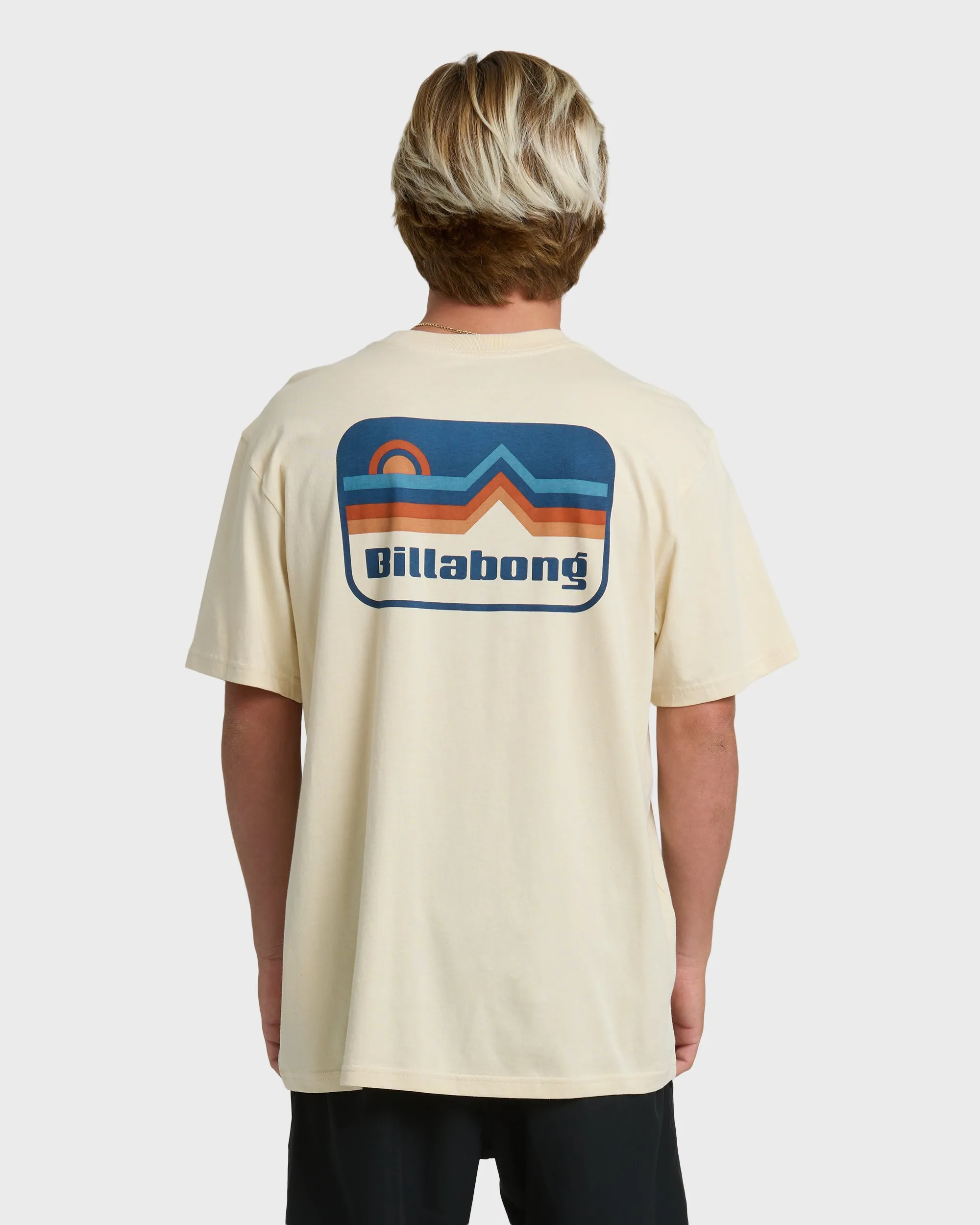 Range Adiv Premium Short Sleeve T-Shirt - Oatmeal sold by Billabong