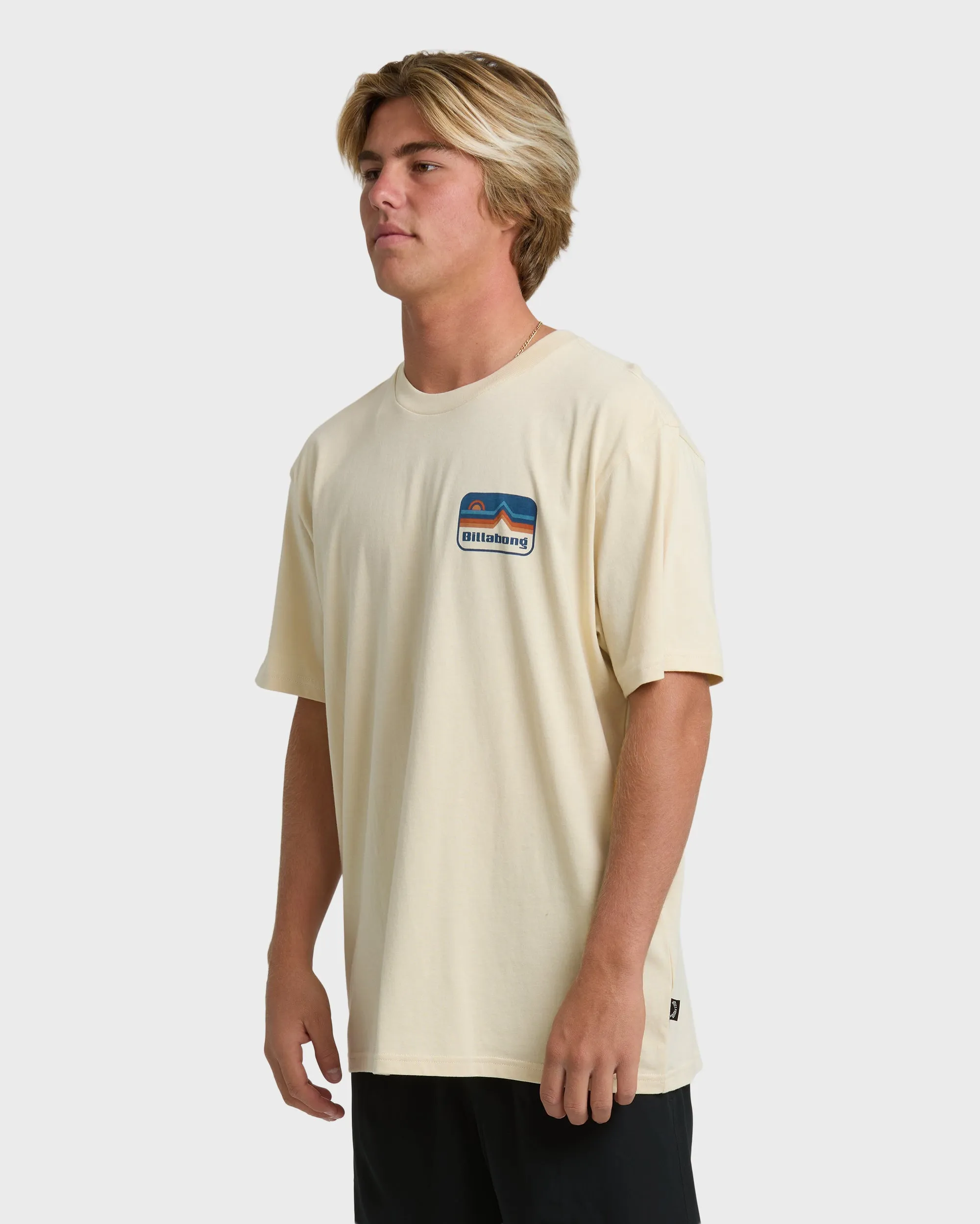 Range Adiv Premium Short Sleeve T-Shirt - Oatmeal sold by Billabong product image thumbnail 4