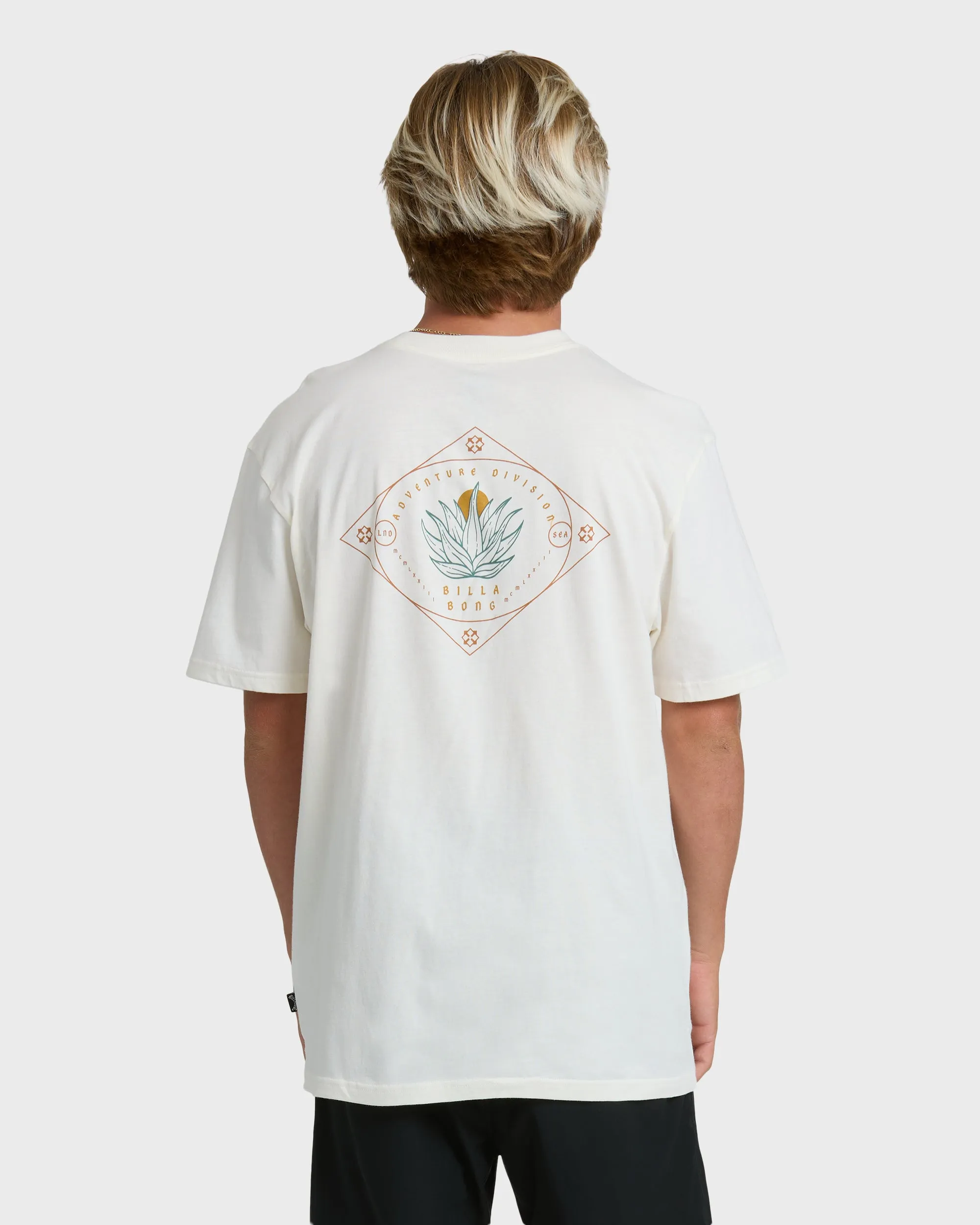 Agave Adiv Premium Short Sleeve T-Shirt - Off White sold by Billabong product image thumbnail 2