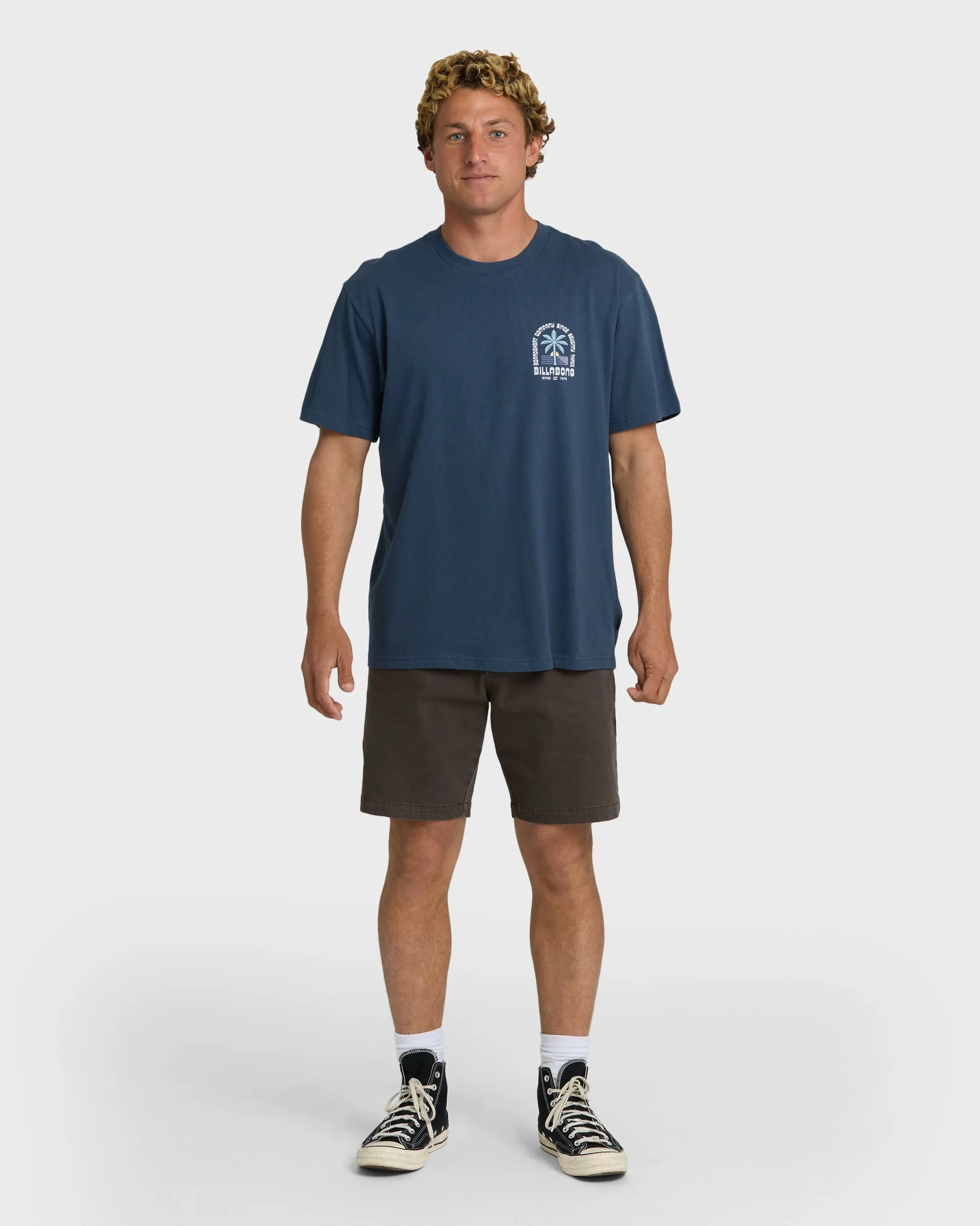 Portal Premium Short Sleeve T-Shirt - Dark Denim sold by Billabong product image thumbnail 4