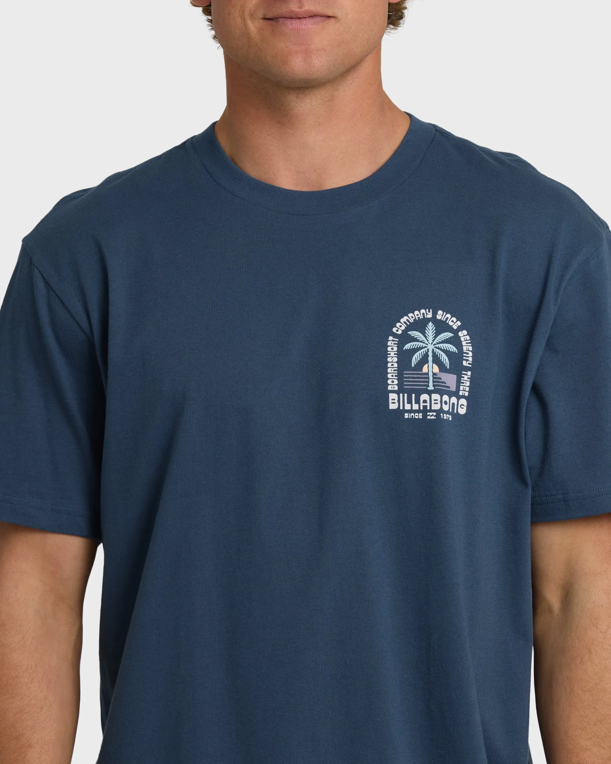 Portal Premium Short Sleeve T-Shirt - Dark Denim sold by Billabong product image thumbnail 5
