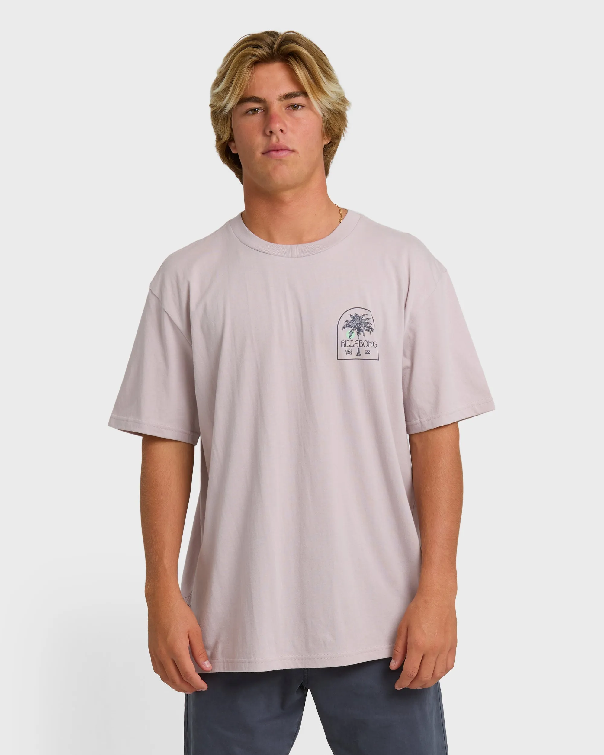Portal Premium Short Sleeve T-Shirt - Dusty Purple sold by Billabong product image thumbnail 2
