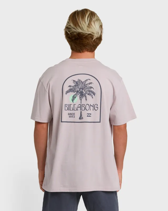 Portal Premium Short Sleeve T-Shirt - Dusty Purple made by Billabong