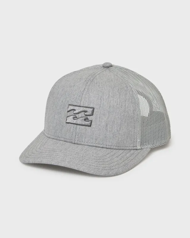 All Day Trucker Hat - Heather Gray sold by Billabong