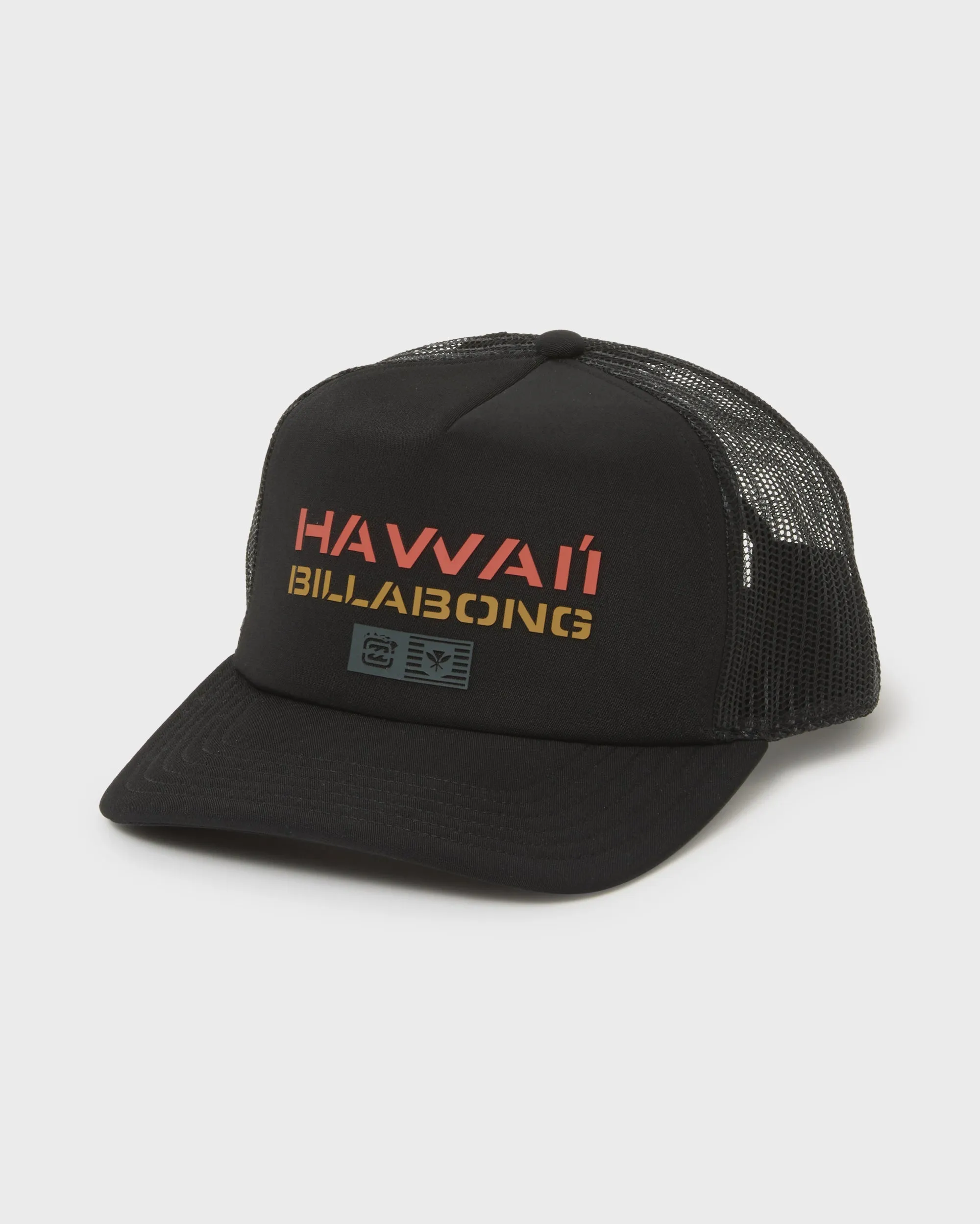 Kahili Hi Trucker Hat - Black sold by Billabong