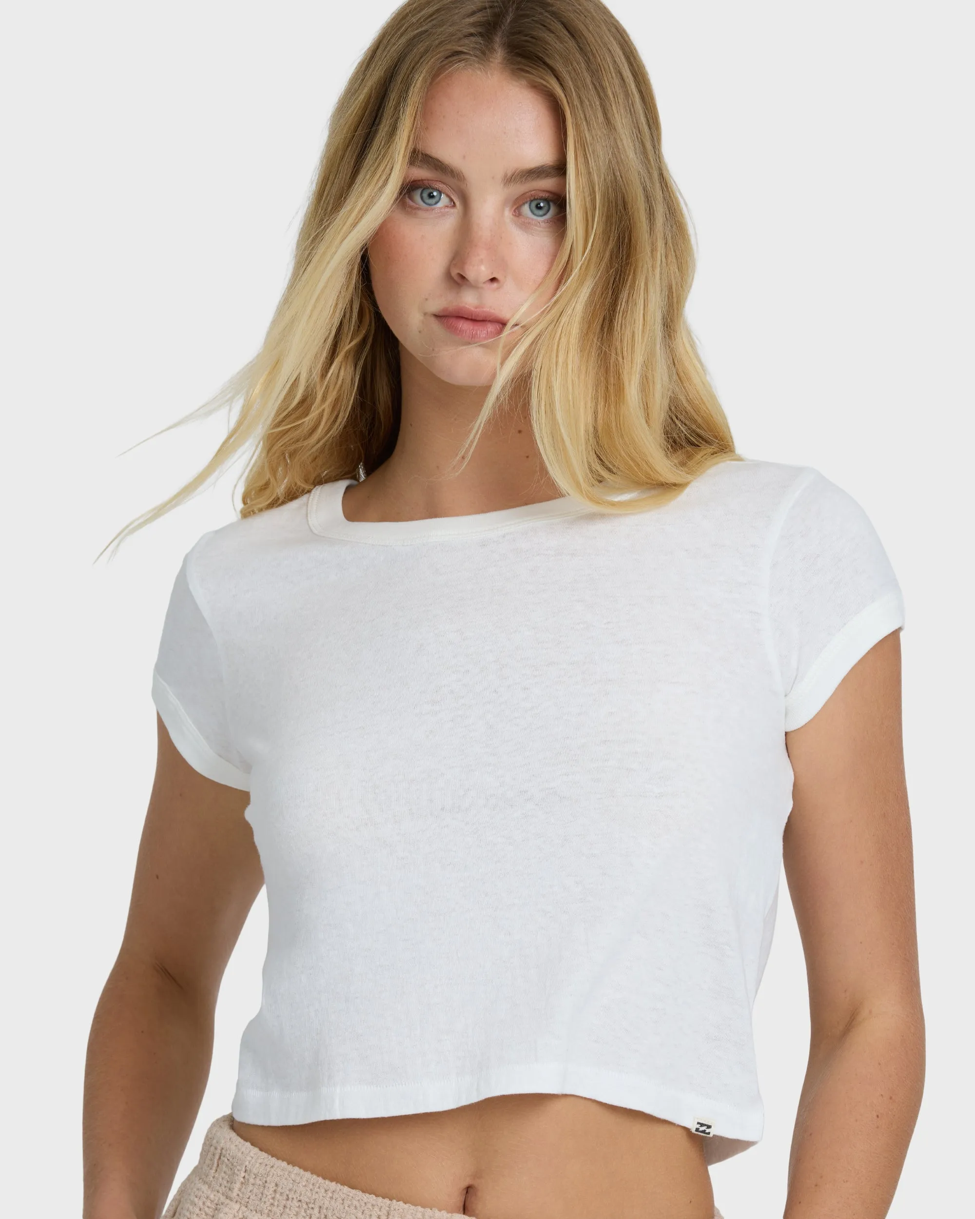 Daily T-Short Sleeve T-Shirt - Salt Crystal sold by Billabong product image thumbnail 2