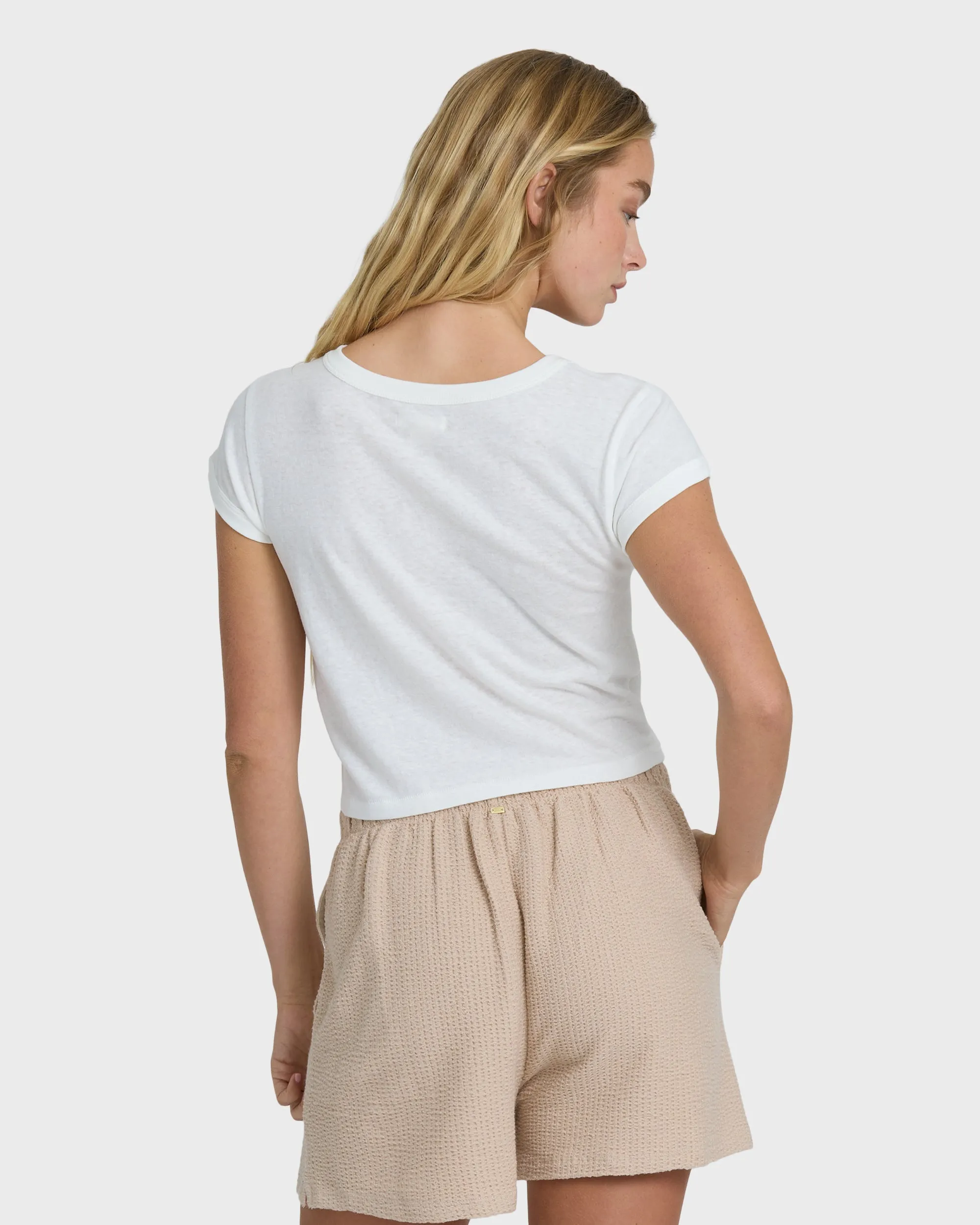 Daily T-Short Sleeve T-Shirt - Salt Crystal sold by Billabong product image thumbnail 4