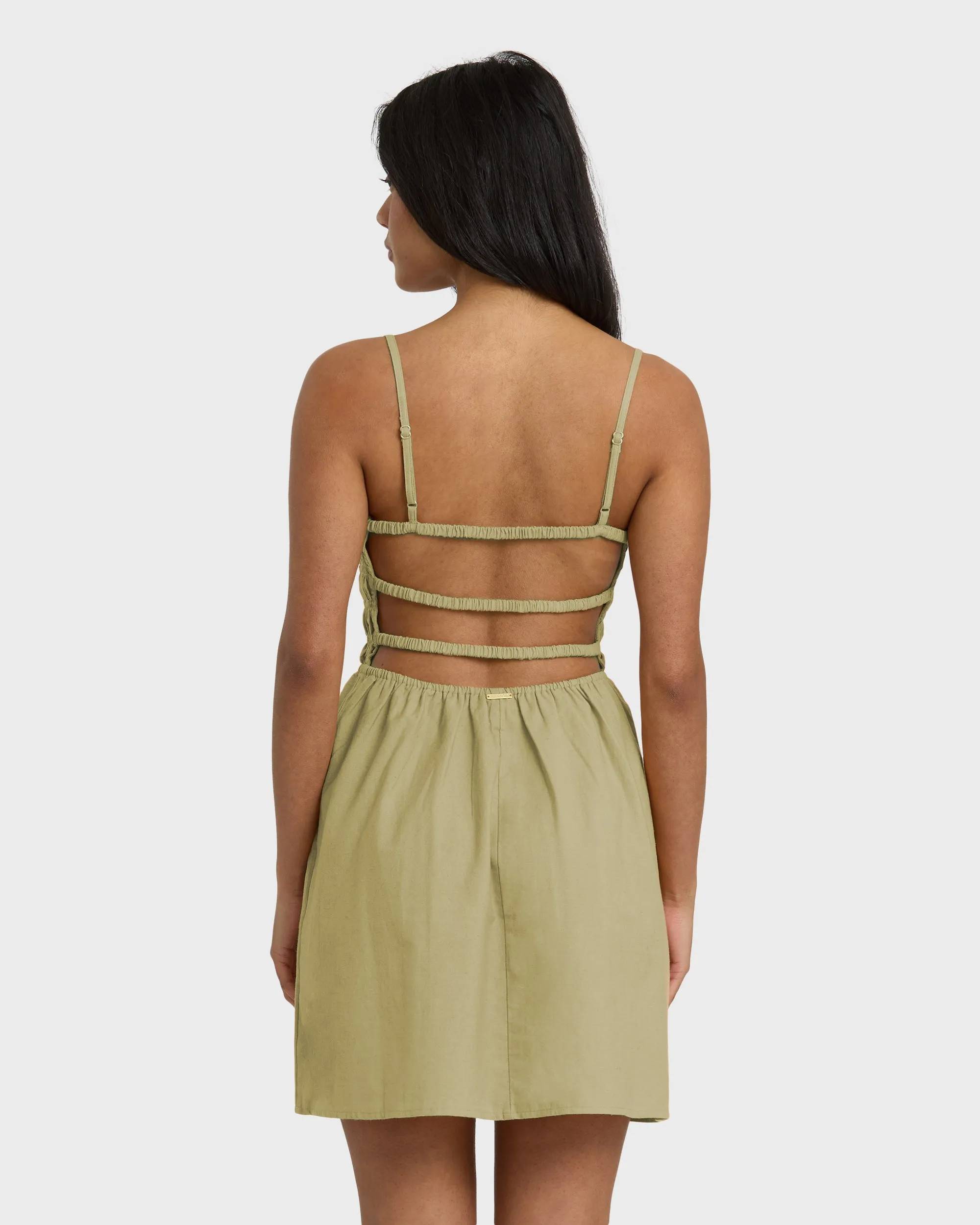 Suns Out Mini Dress - Cactus sold by Billabong product image thumbnail 2