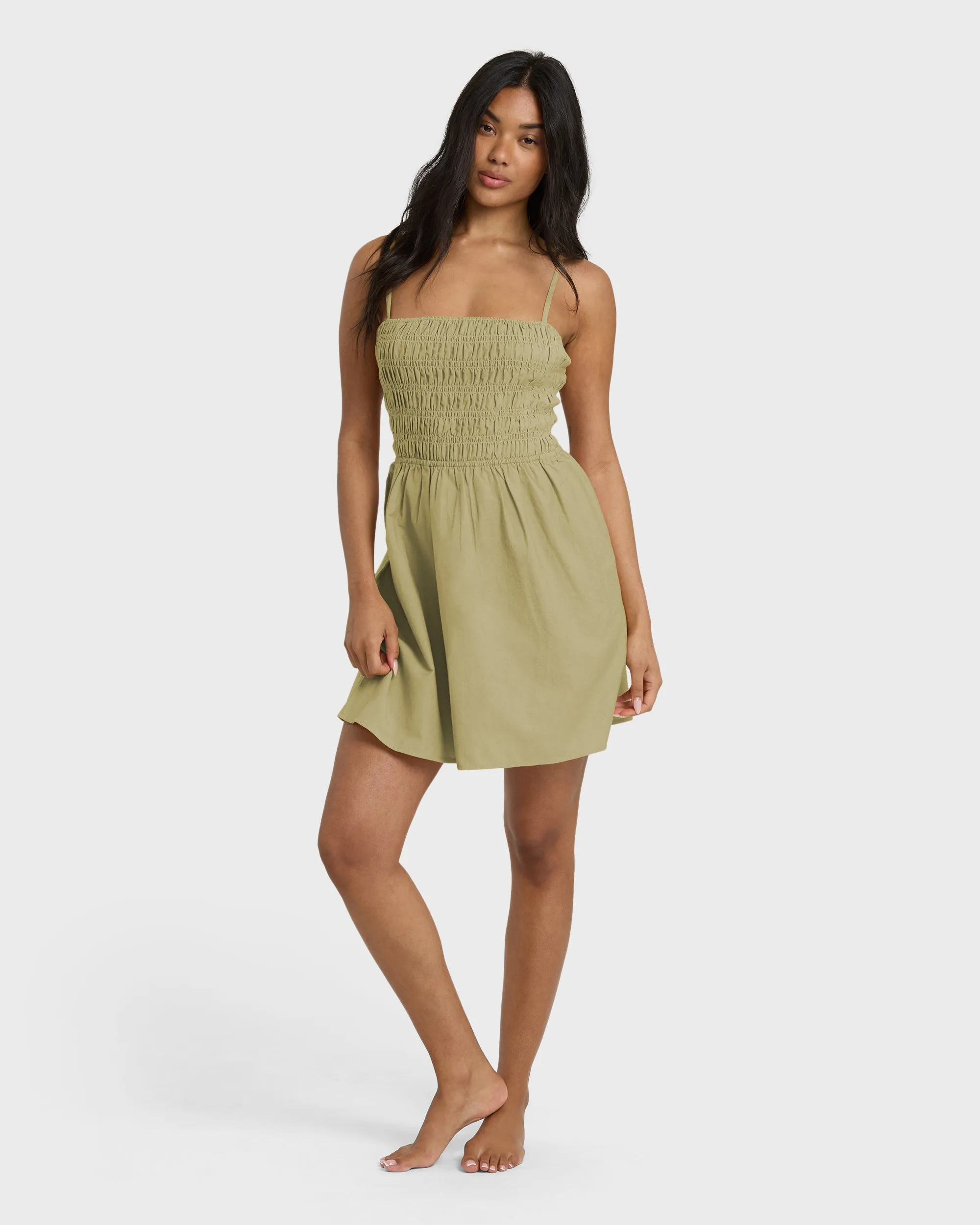 Suns Out Mini Dress - Cactus sold by Billabong product image thumbnail 3