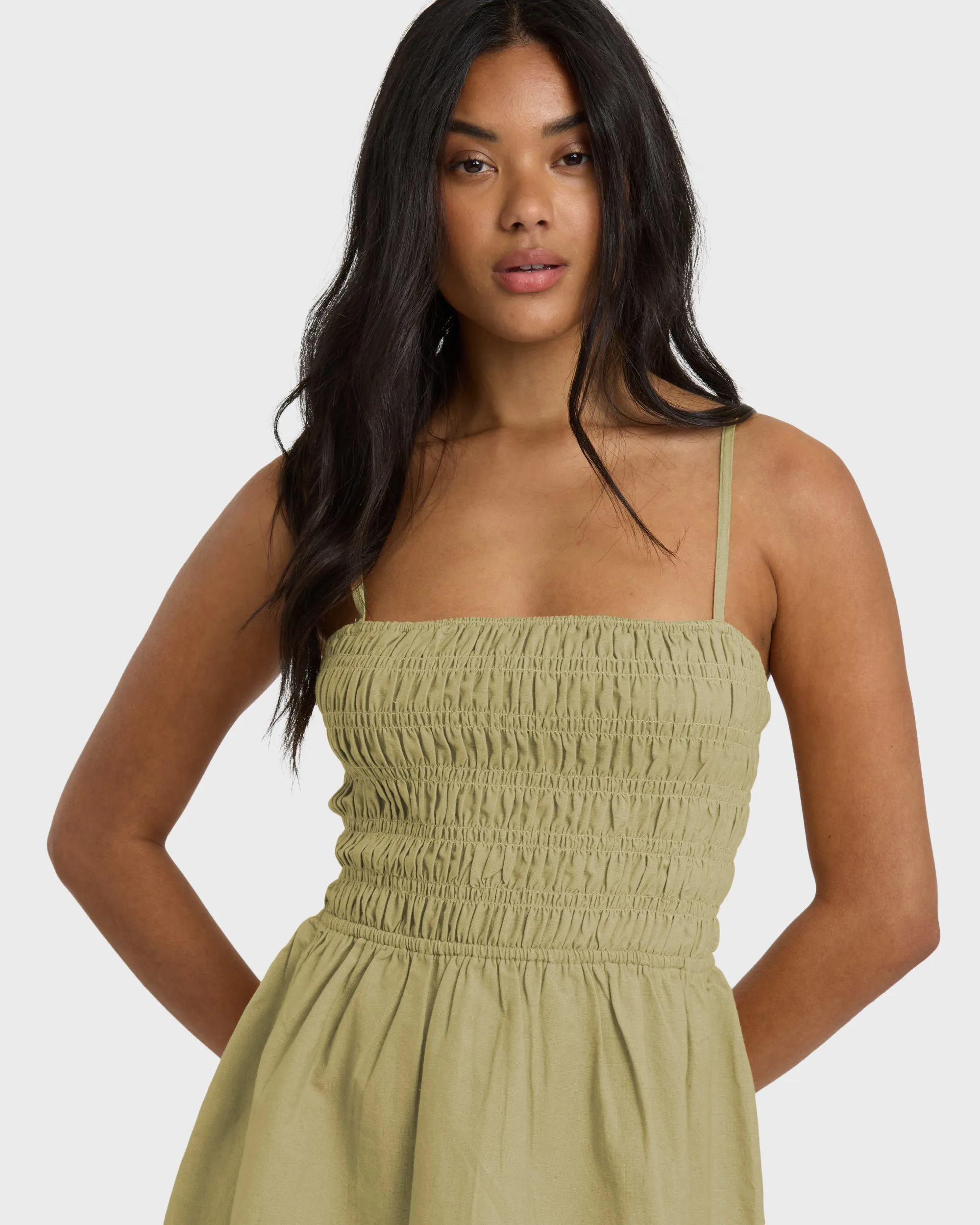 Suns Out Mini Dress - Cactus sold by Billabong product image thumbnail 4