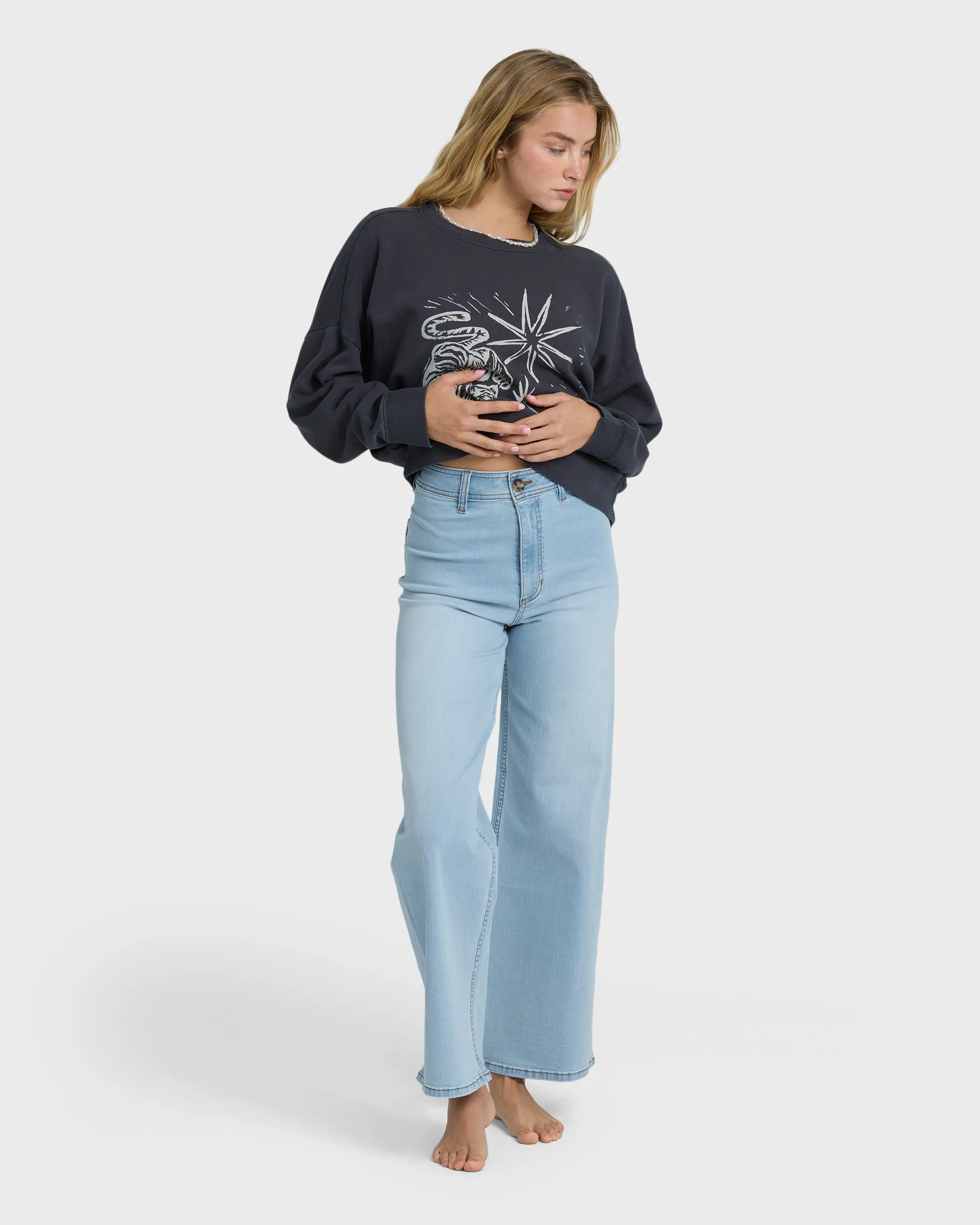 Free Fall Indigo Denim Pants - Surf Spray sold by Billabong product image thumbnail 3