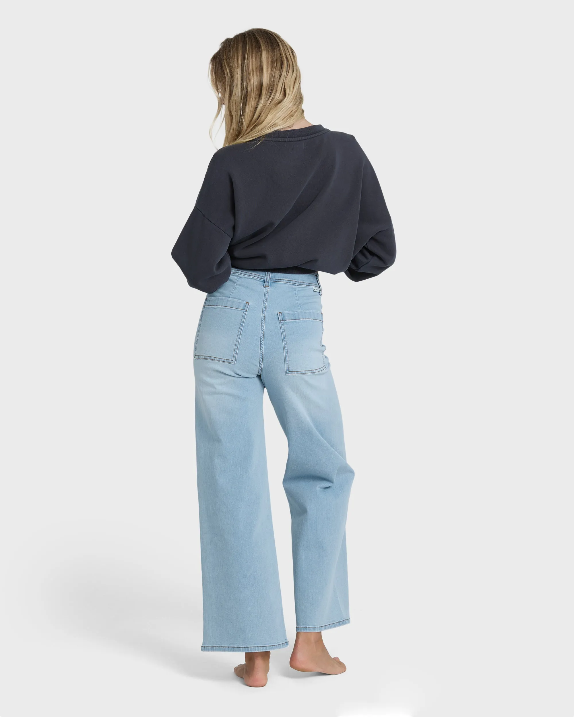 Free Fall Indigo Denim Pants - Surf Spray sold by Billabong product image thumbnail 2