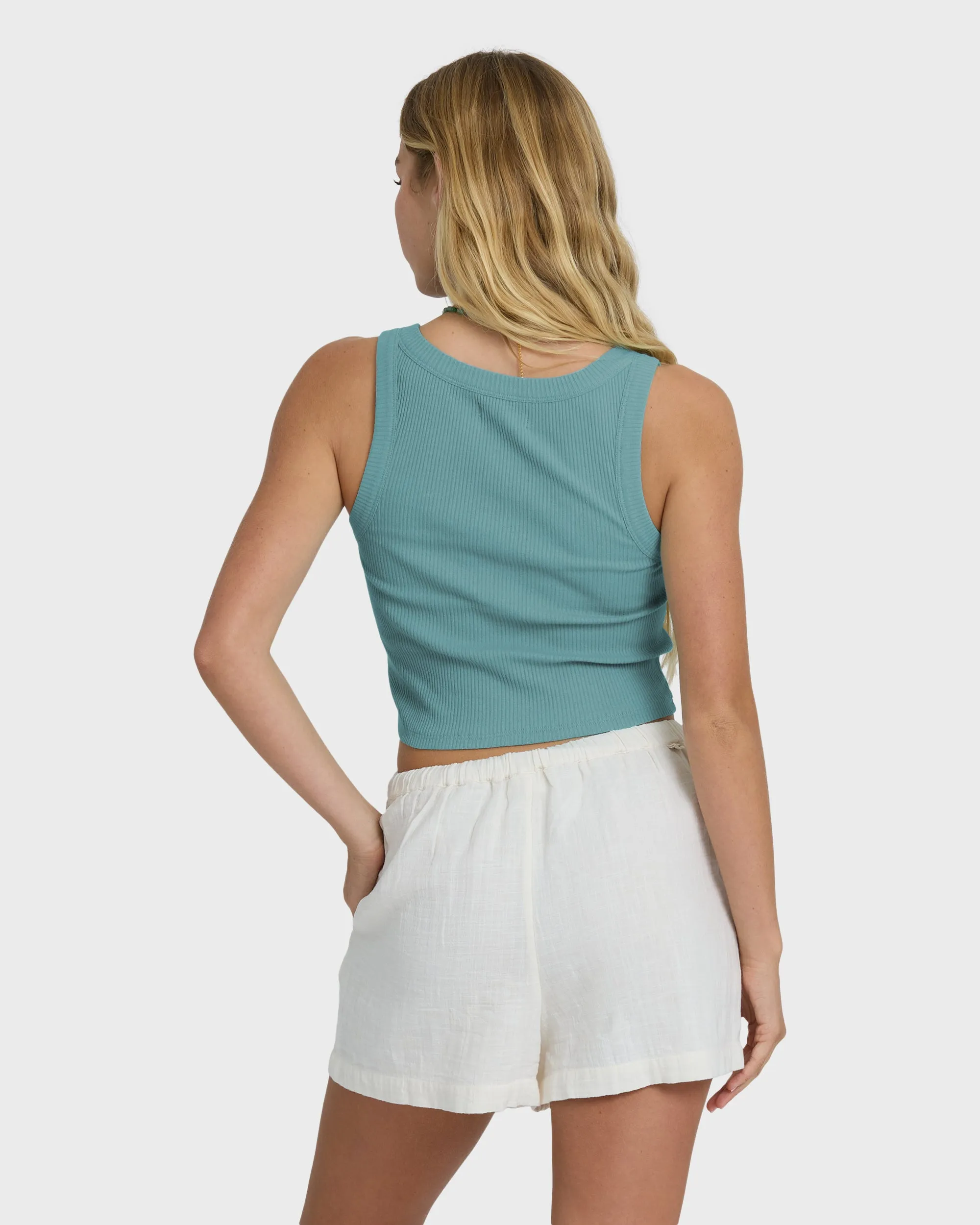 Rerun Knit Tank - Blue Mist sold by Billabong product image thumbnail 5