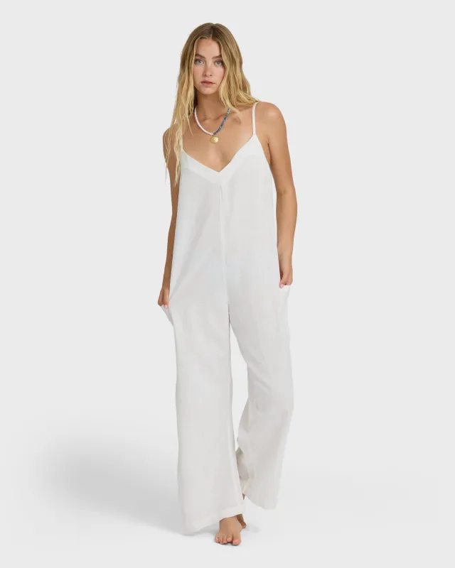 Day To Day Romper - Salt Crystal sold by Billabong