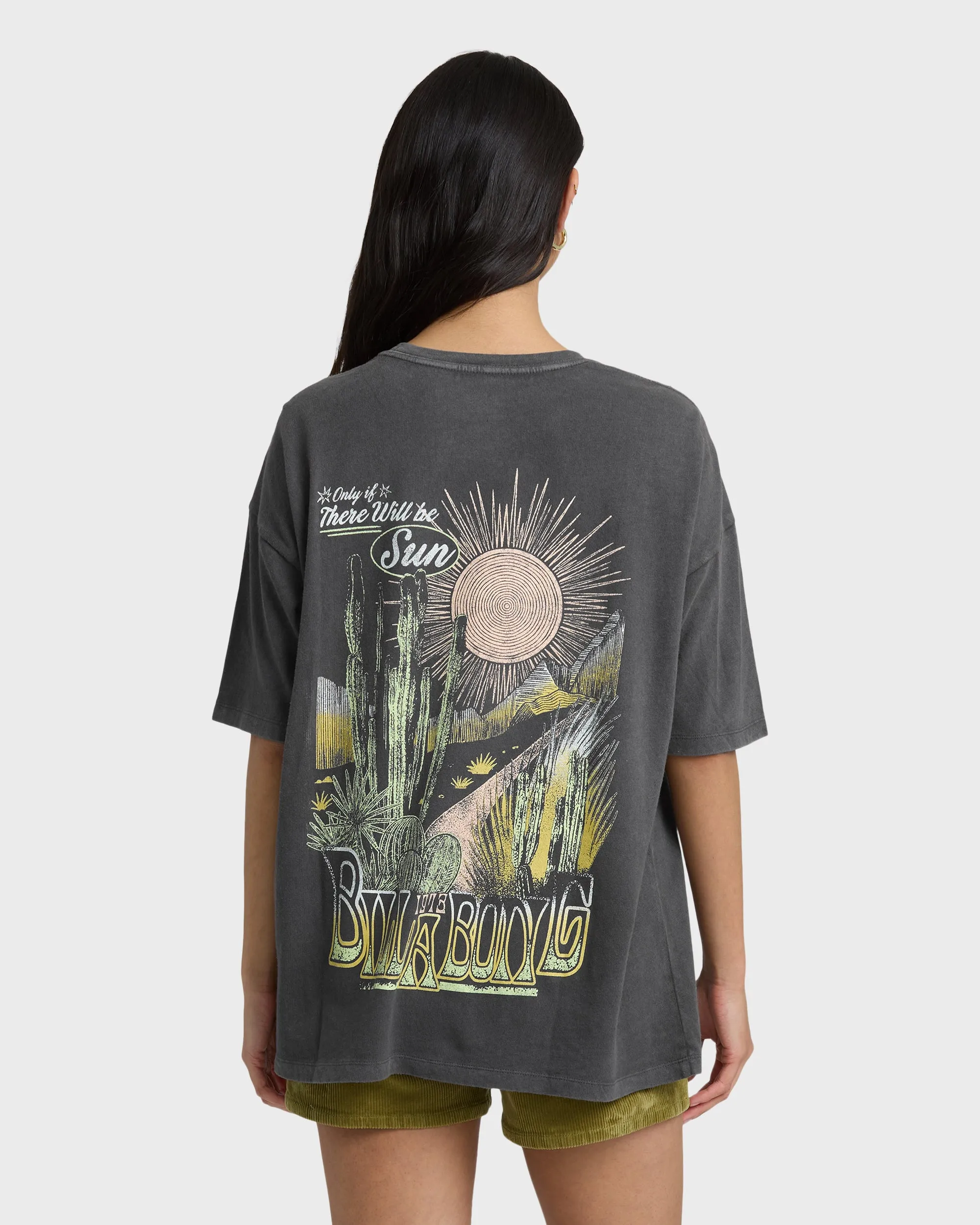 Sun Chasing Short Sleeve T-Shirt - Off Black sold by Billabong