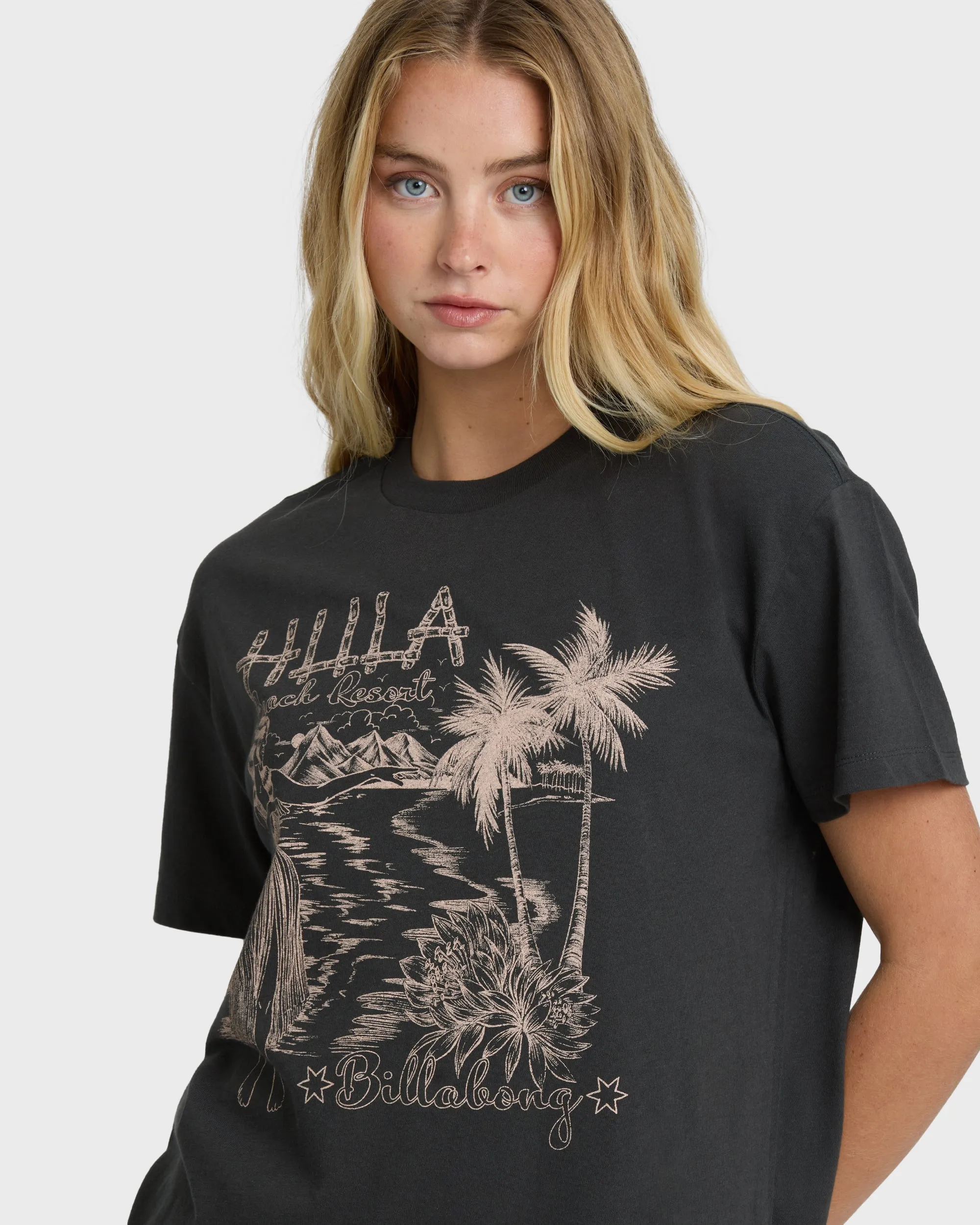 Vacay Wonder Short Sleeve Tee - Off Black sold by Billabong product image thumbnail 2