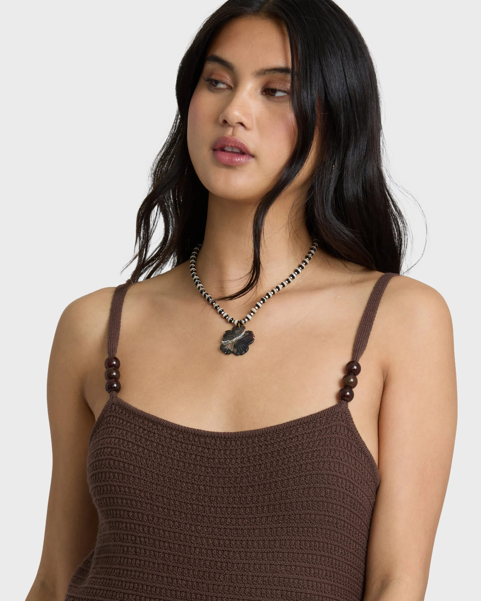 You Stunner Knit Mini Dress - Teak sold by Billabong product image thumbnail 2