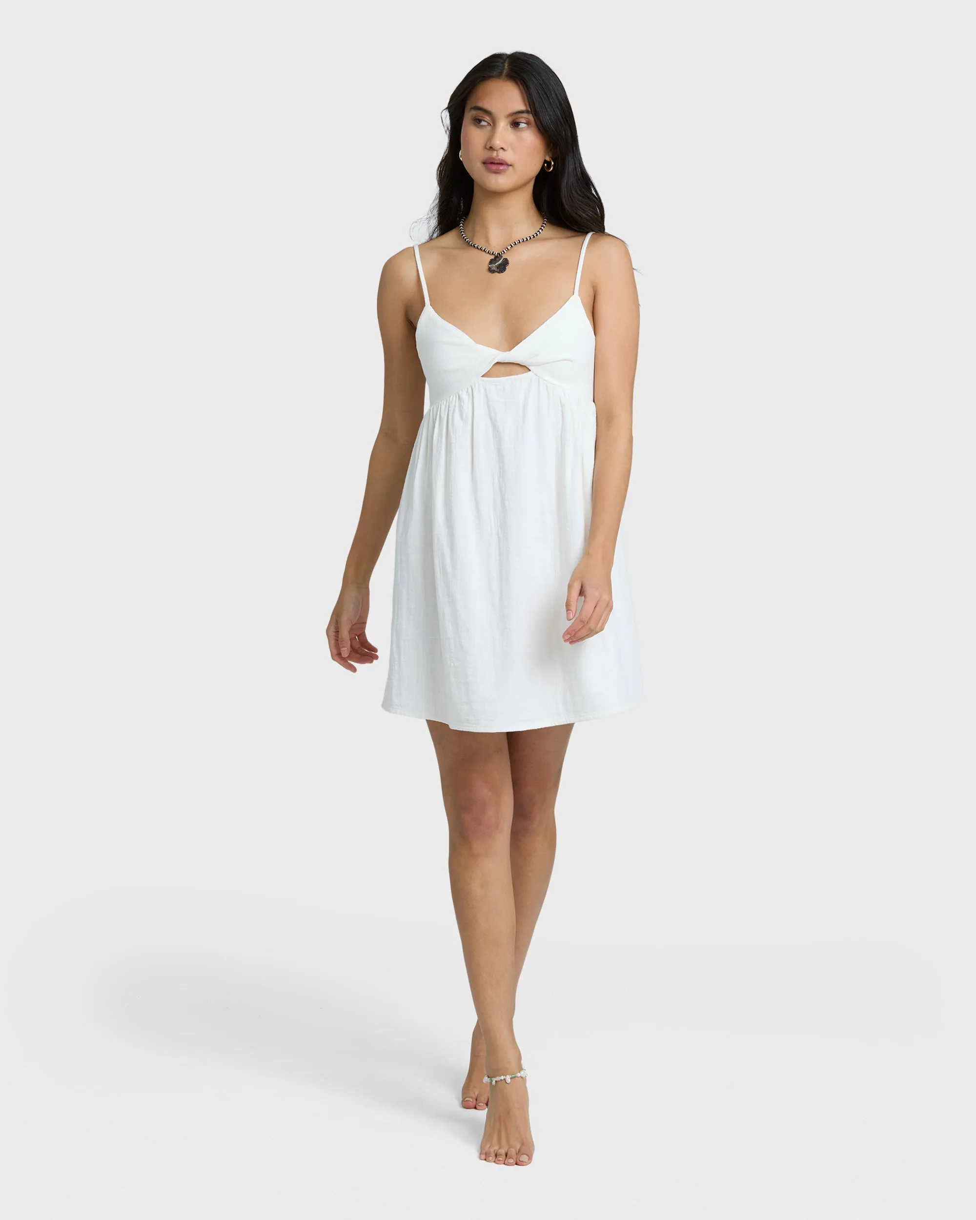 In A Twist Dress - Salt Crystal sold by Billabong product image thumbnail 4