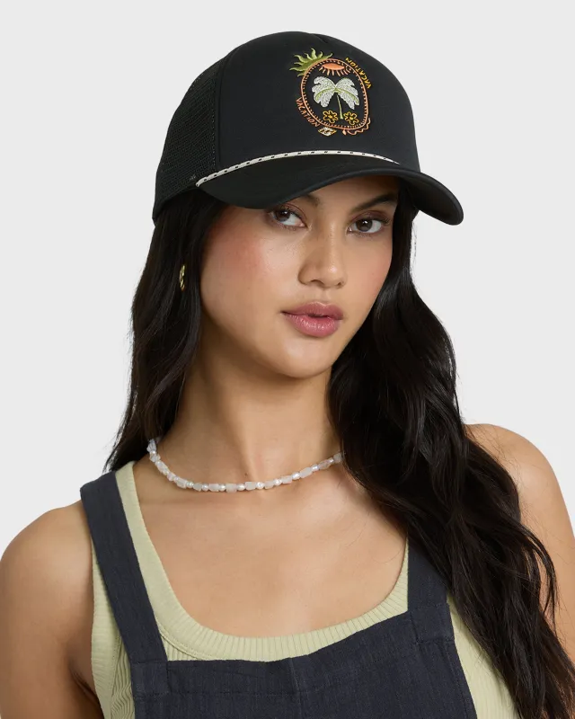 Grandpa Trucker Hat - Off Black sold by Billabong