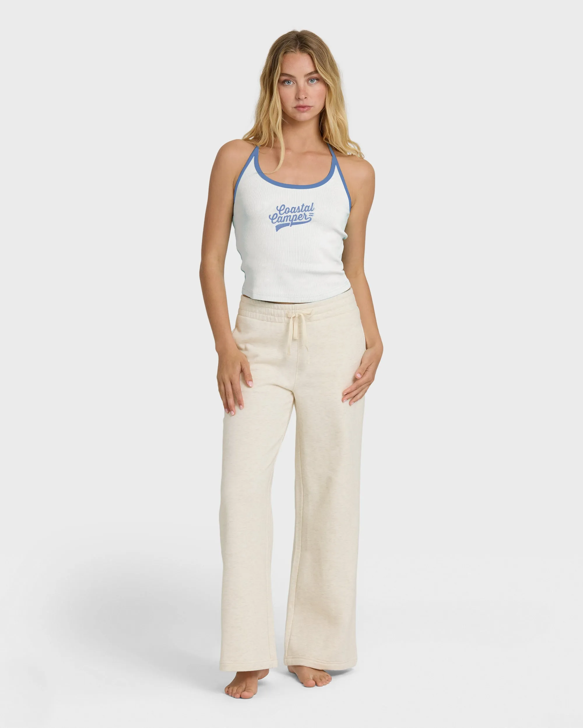 Cozy Camper Sweat Pants - Oatmeal Heather sold by Billabong