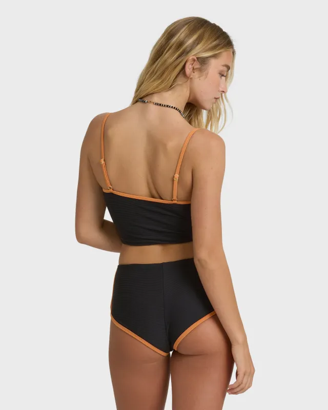 Tanlines Surf Short Surf Short Bikini Bottom - Black sold by Billabong