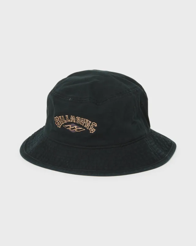 Arch Wash Boonie Hat - Black made by Billabong