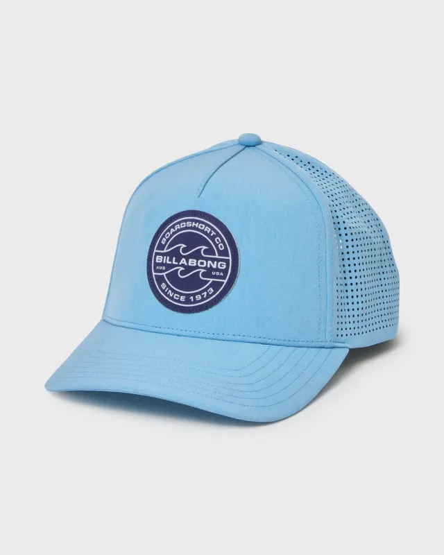 Crossfire Snapback Hat - Light Blue made by Billabong