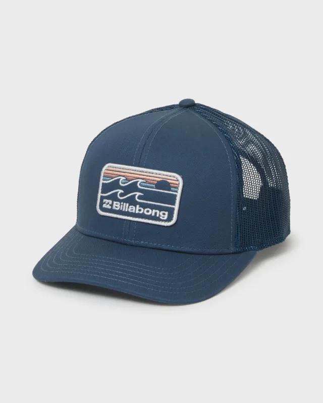 Walled Trucker Hat - Graystone sold by Billabong