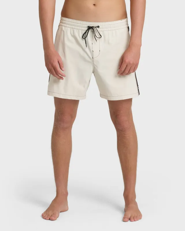 Dbah Panel Layback Trunks - Oatmeal sold by Billabong