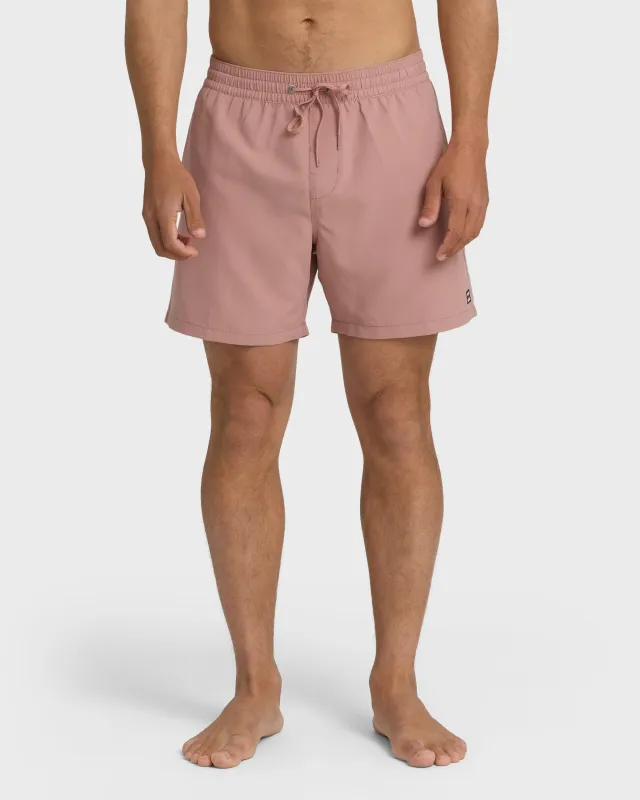 All Day Layback Trunks - Ash Rose made by Billabong