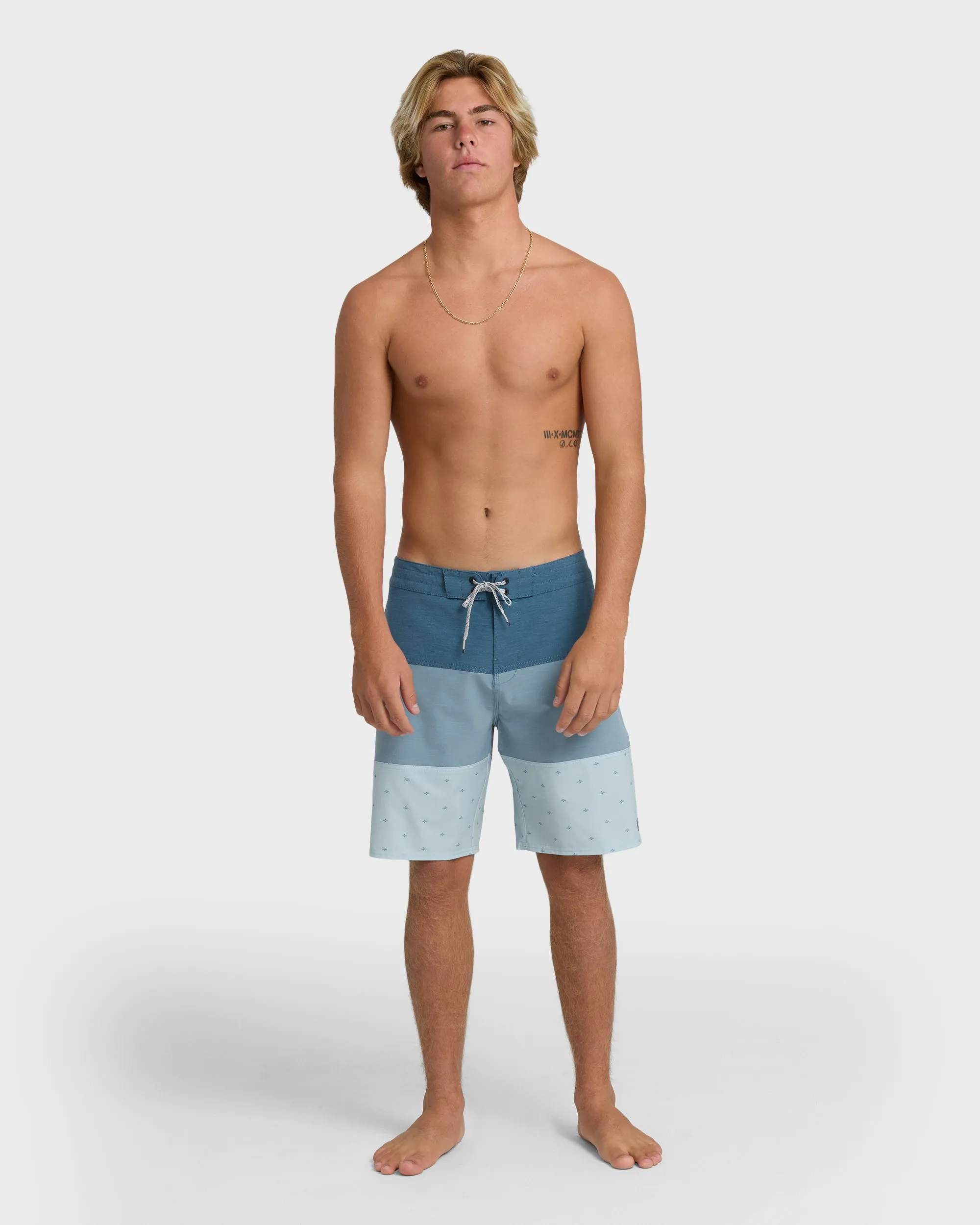 Tribong Lo Tide Boardshorts - Blue Fog sold by Billabong product image thumbnail 4