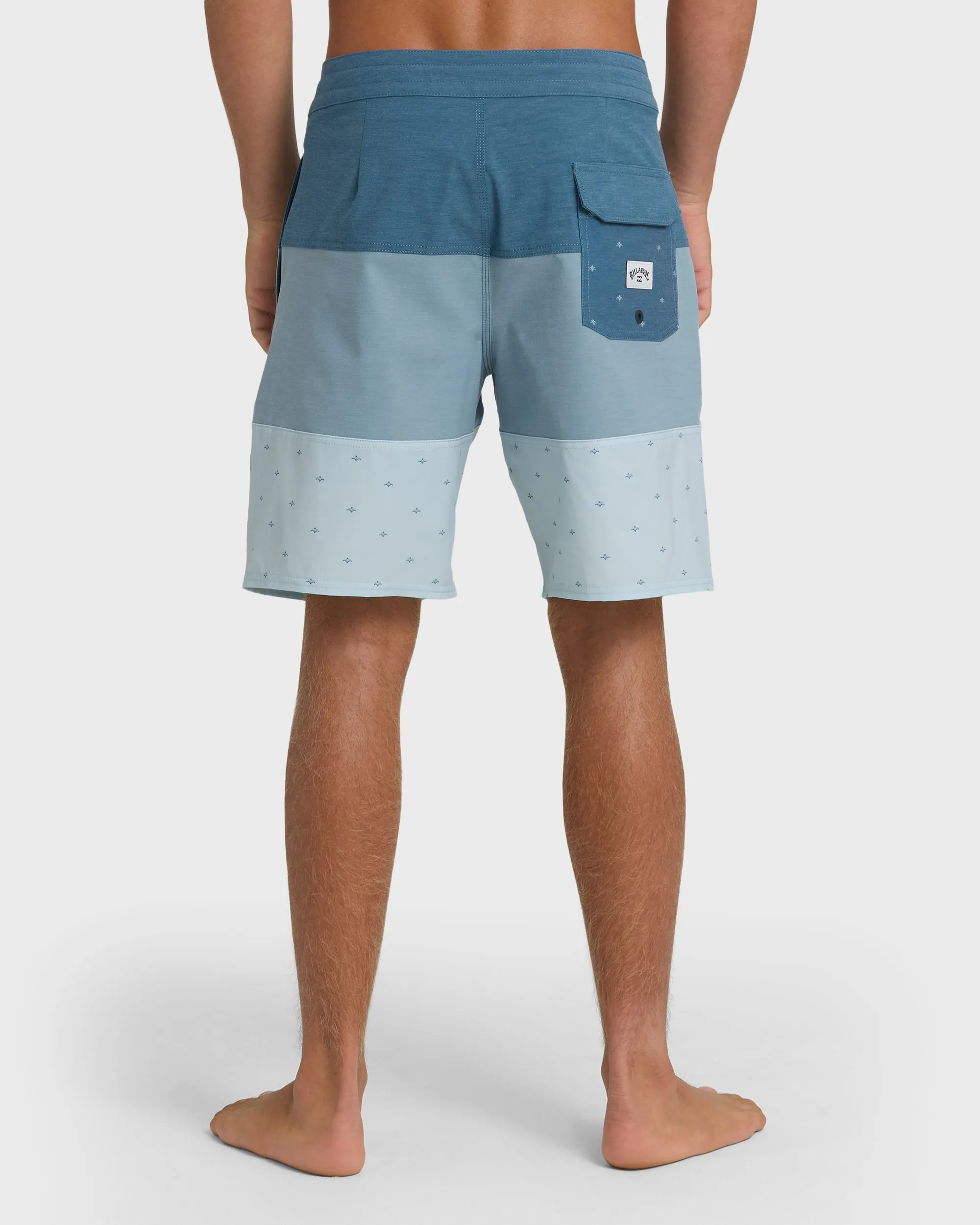Tribong Lo Tide Boardshorts - Blue Fog sold by Billabong product image thumbnail 2