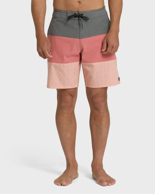 Tribong Lo Tide Boardshorts - Ash Rose sold by Billabong