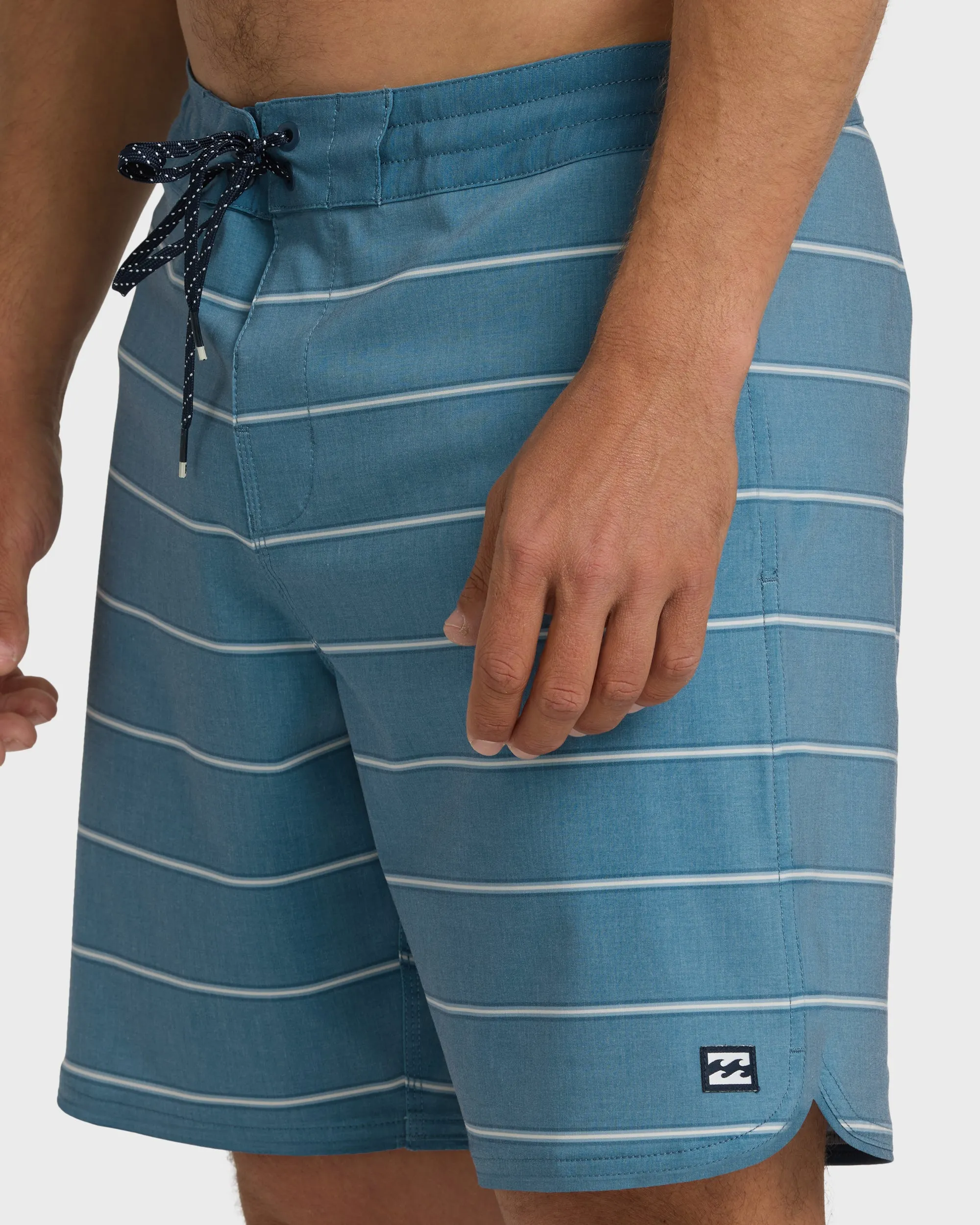 73 Lo Tide 18" Boardshorts - Real Teal Stripe - Real Teal sold by Billabong product image thumbnail 5