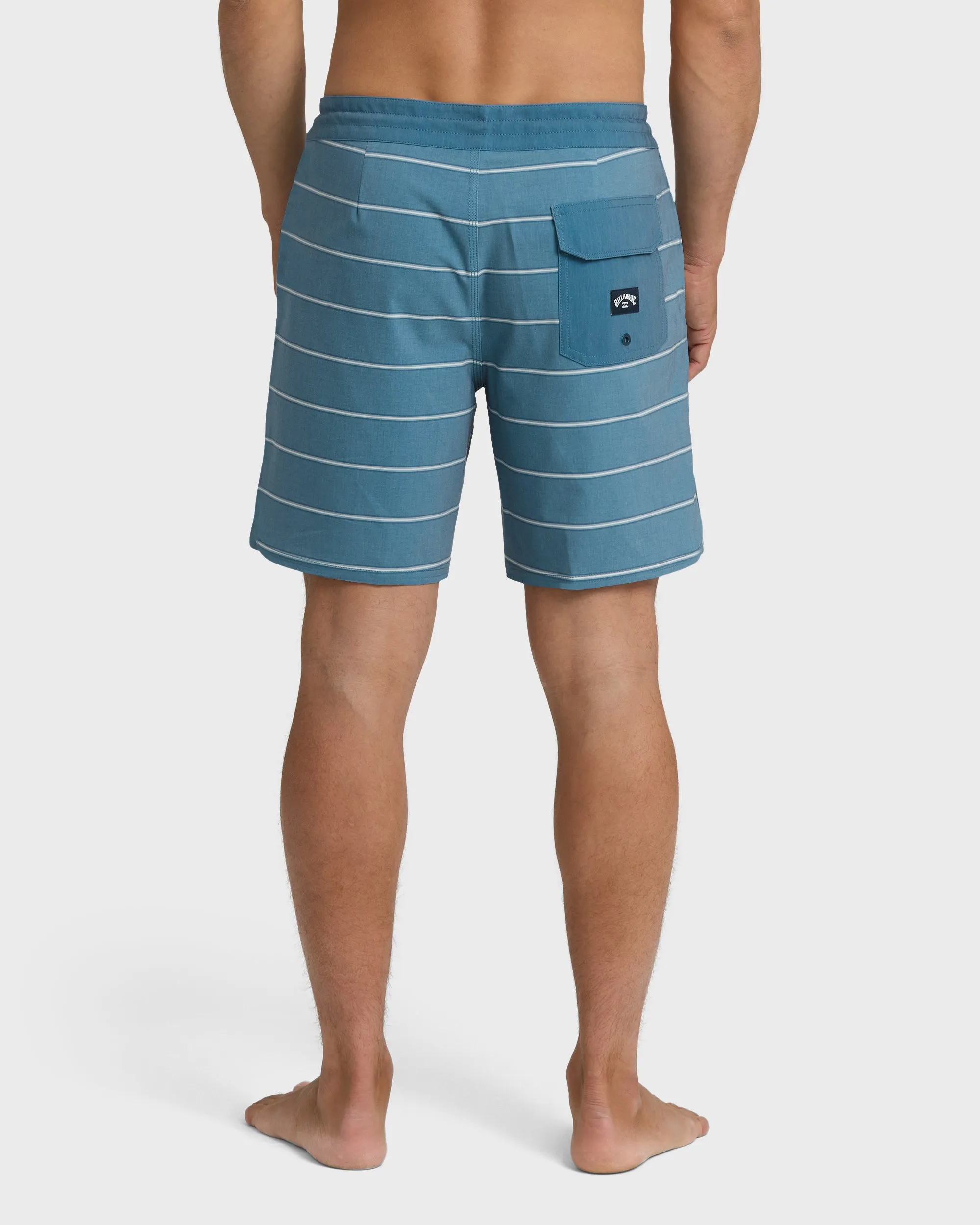 73 Lo Tide 18" Boardshorts - Real Teal Stripe - Real Teal sold by Billabong product image thumbnail 2