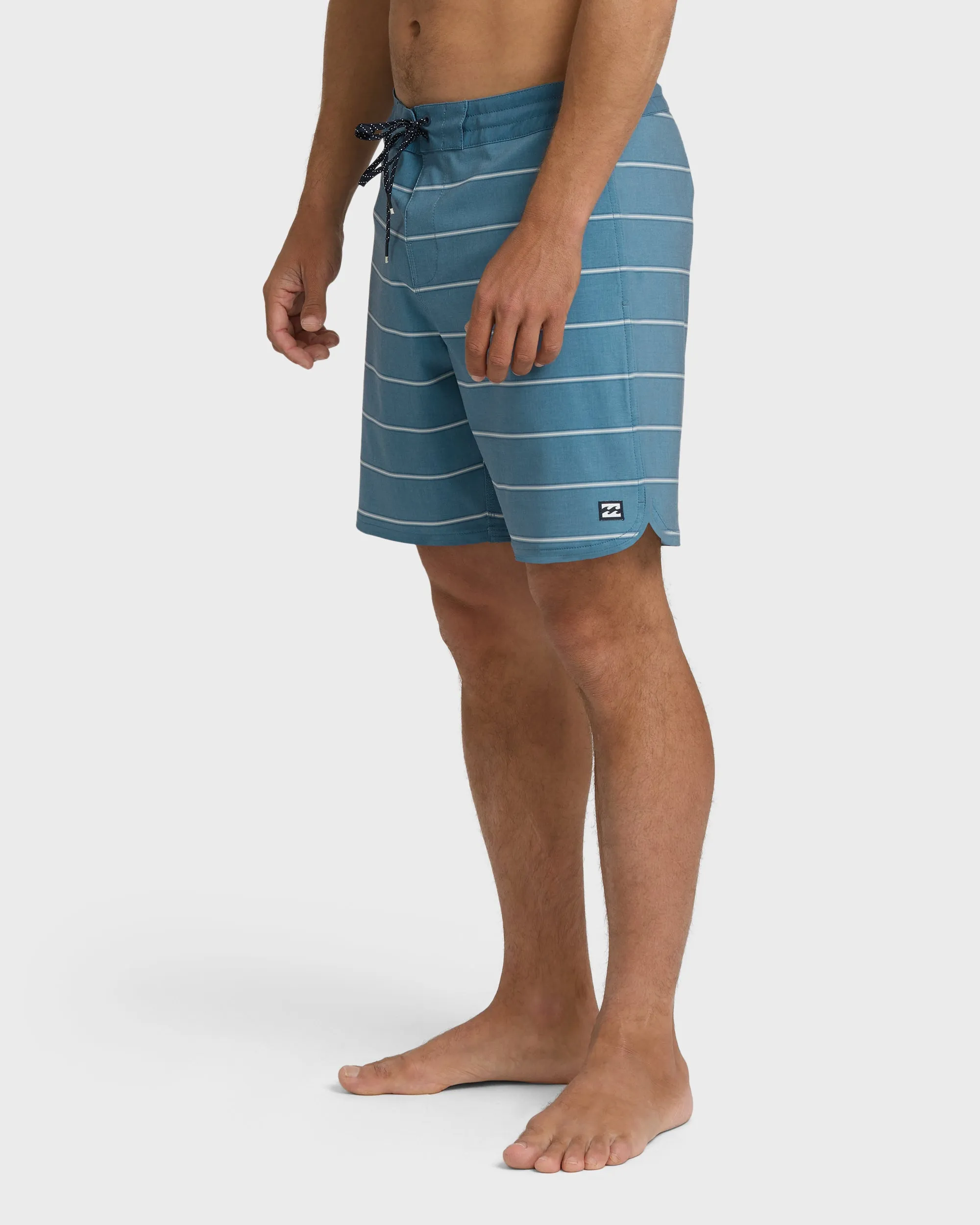 73 Lo Tide 18" Boardshorts - Real Teal Stripe - Real Teal sold by Billabong product image thumbnail 3