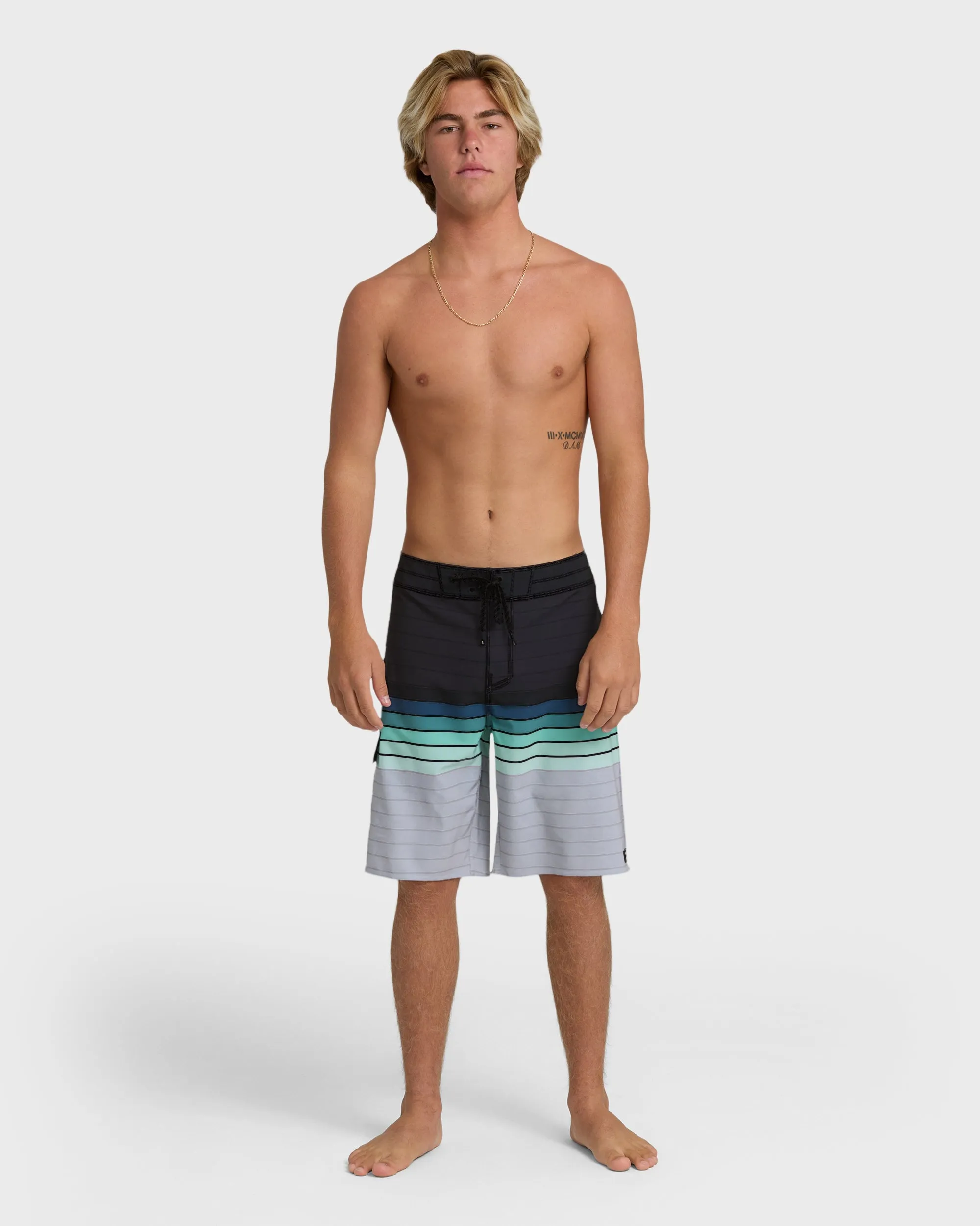 All Day Stripe 20" Pro Boardshorts - Medium Indigo Multi - Medium Indigo sold by Billabong product image thumbnail 4