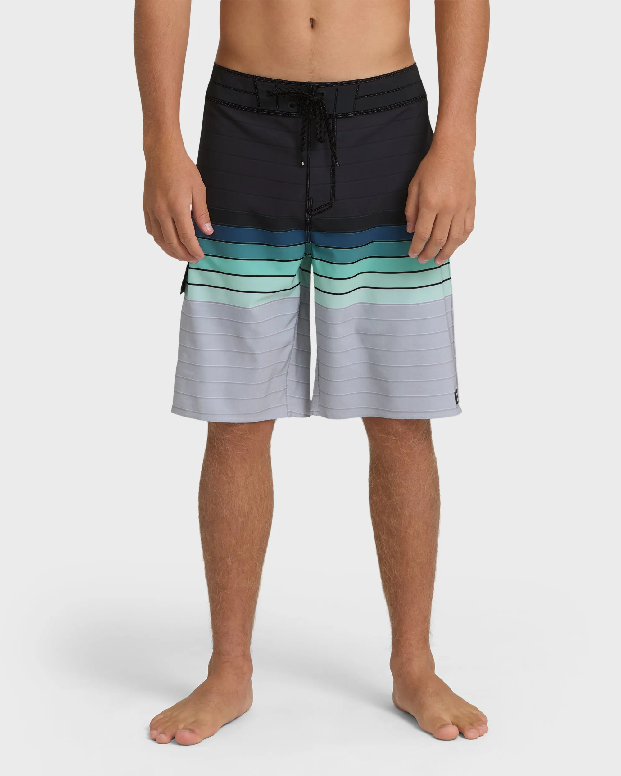 All Day Stripe 20" Pro Boardshorts - Medium Indigo Multi - Medium Indigo sold by Billabong
