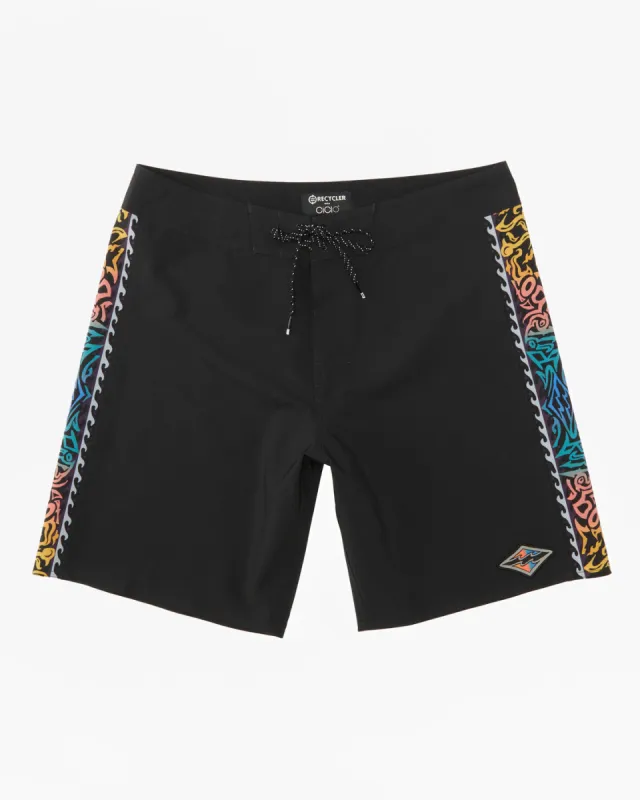 D Bah Ciclo Pro Performance 18" Boardshorts - Stealth sold by Billabong