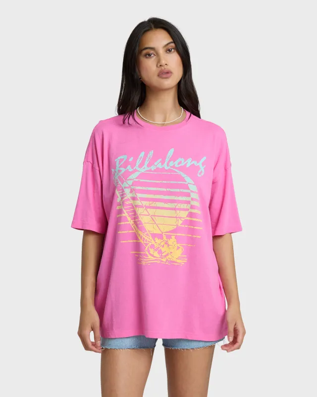 Every High Tide Short Sleeve T-Shirt - Guava sold by Billabong