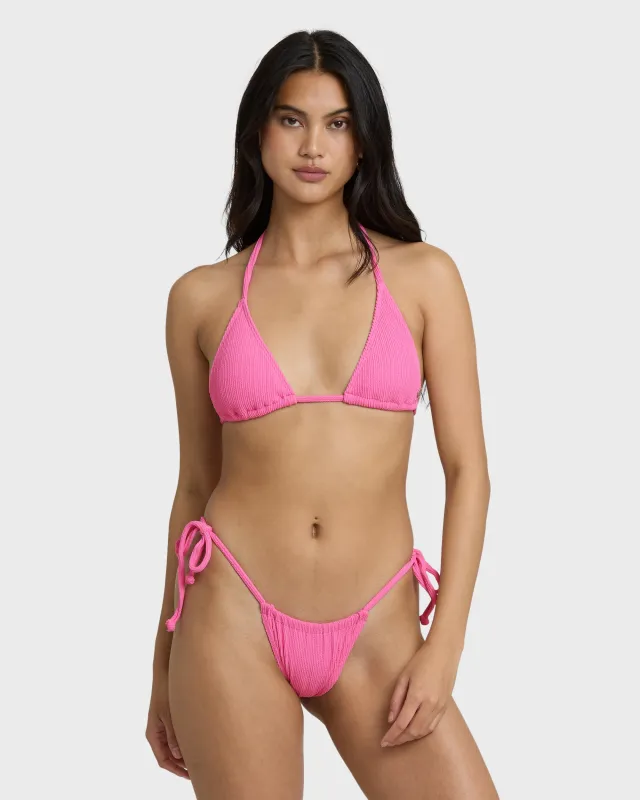 Sunrays Remi Triangle Bikini Top - Guava sold by Billabong