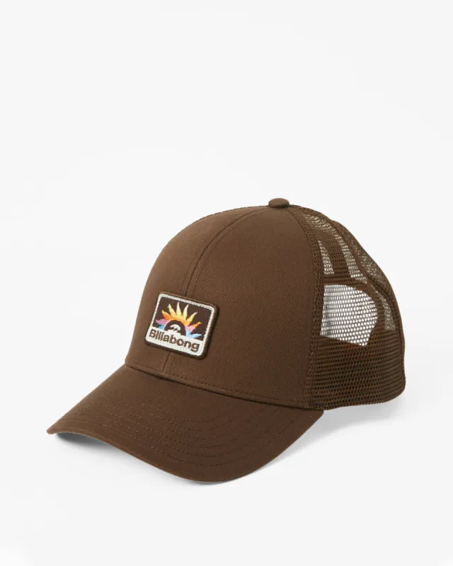 Walled Trucker Hat - Mocha sold by Billabong