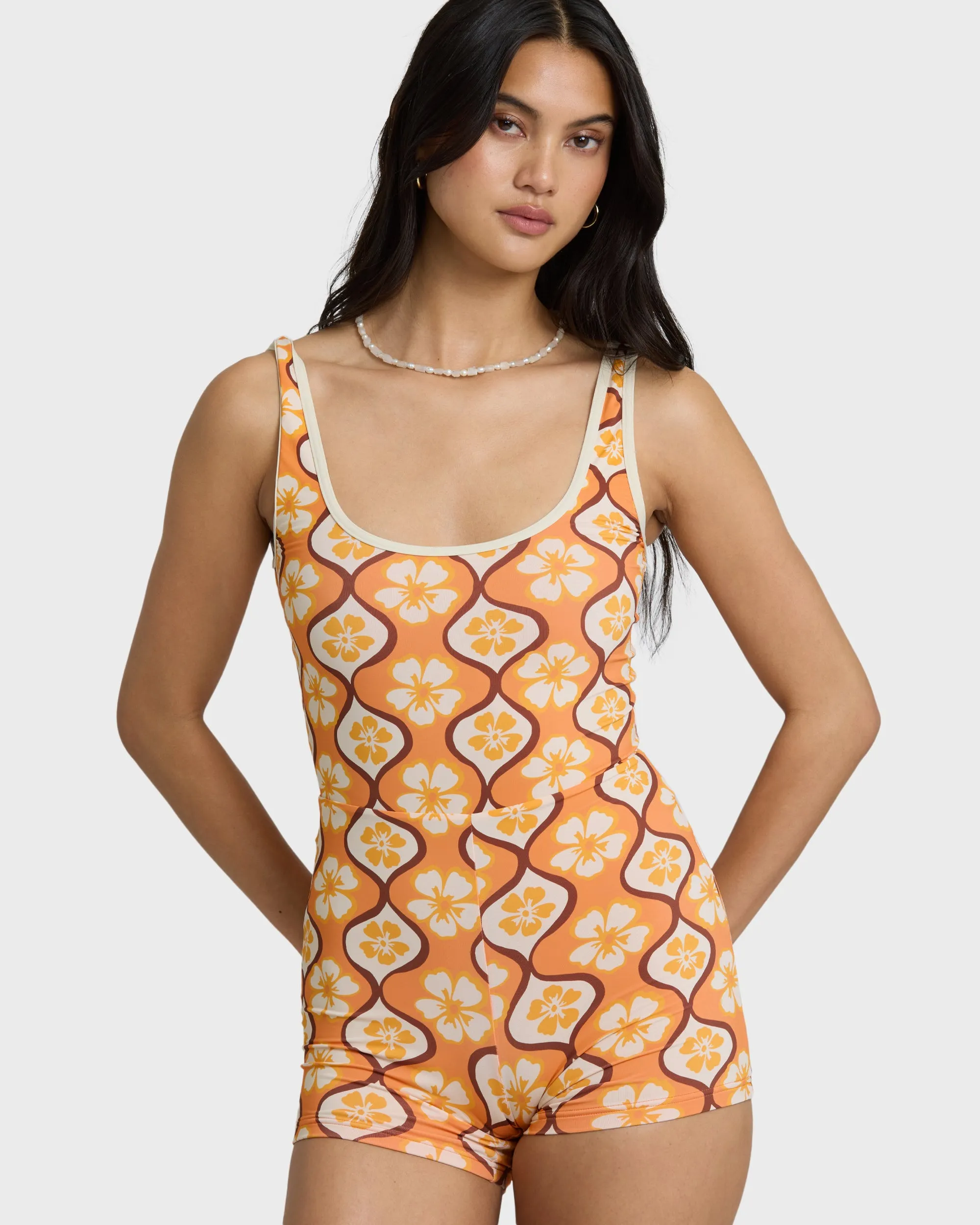 Sol Groove Retro Surf Suit - Tangerine sold by Billabong product image thumbnail 5