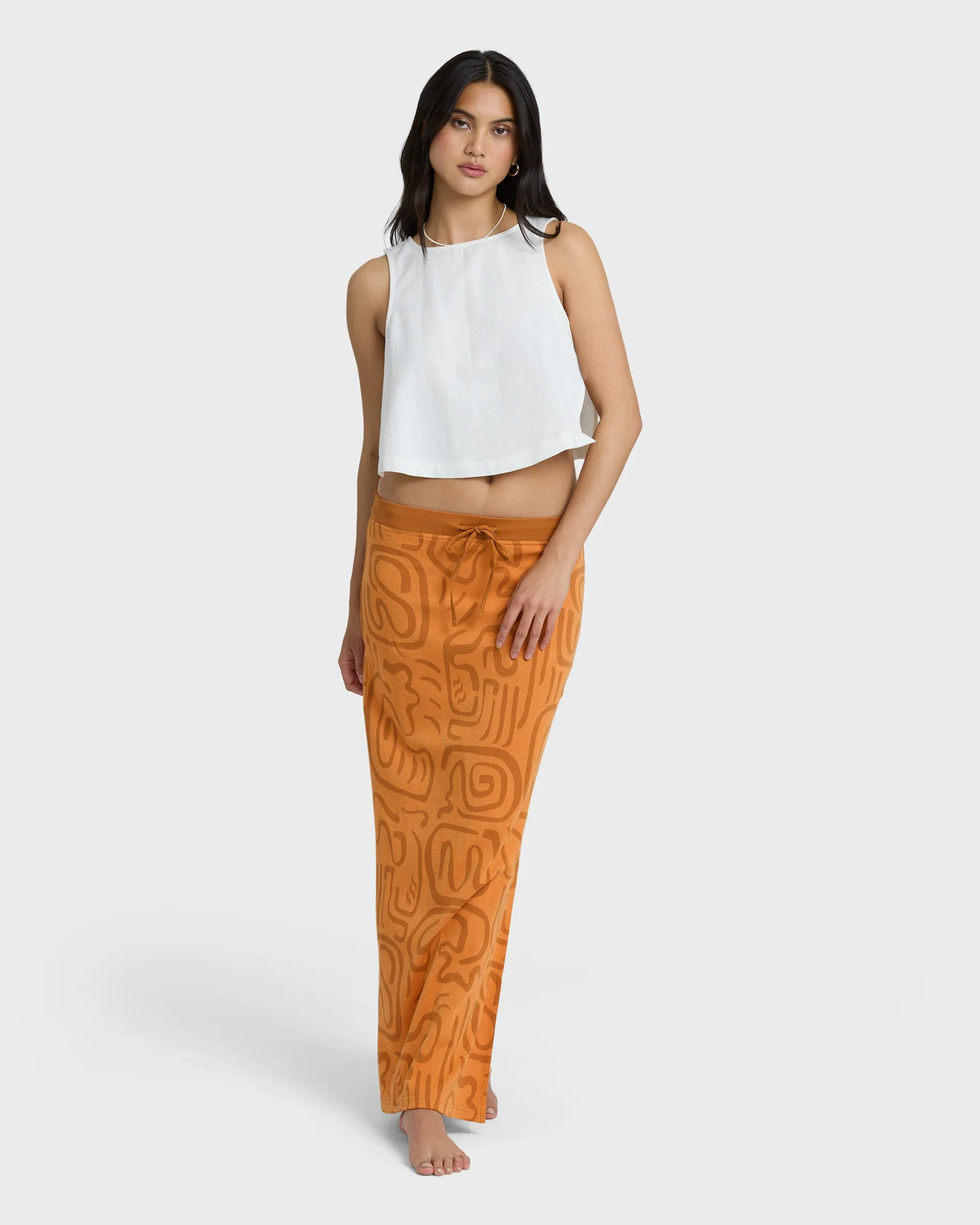 Vacation Dreams Skirt - Tangerine sold by Billabong product image thumbnail 3