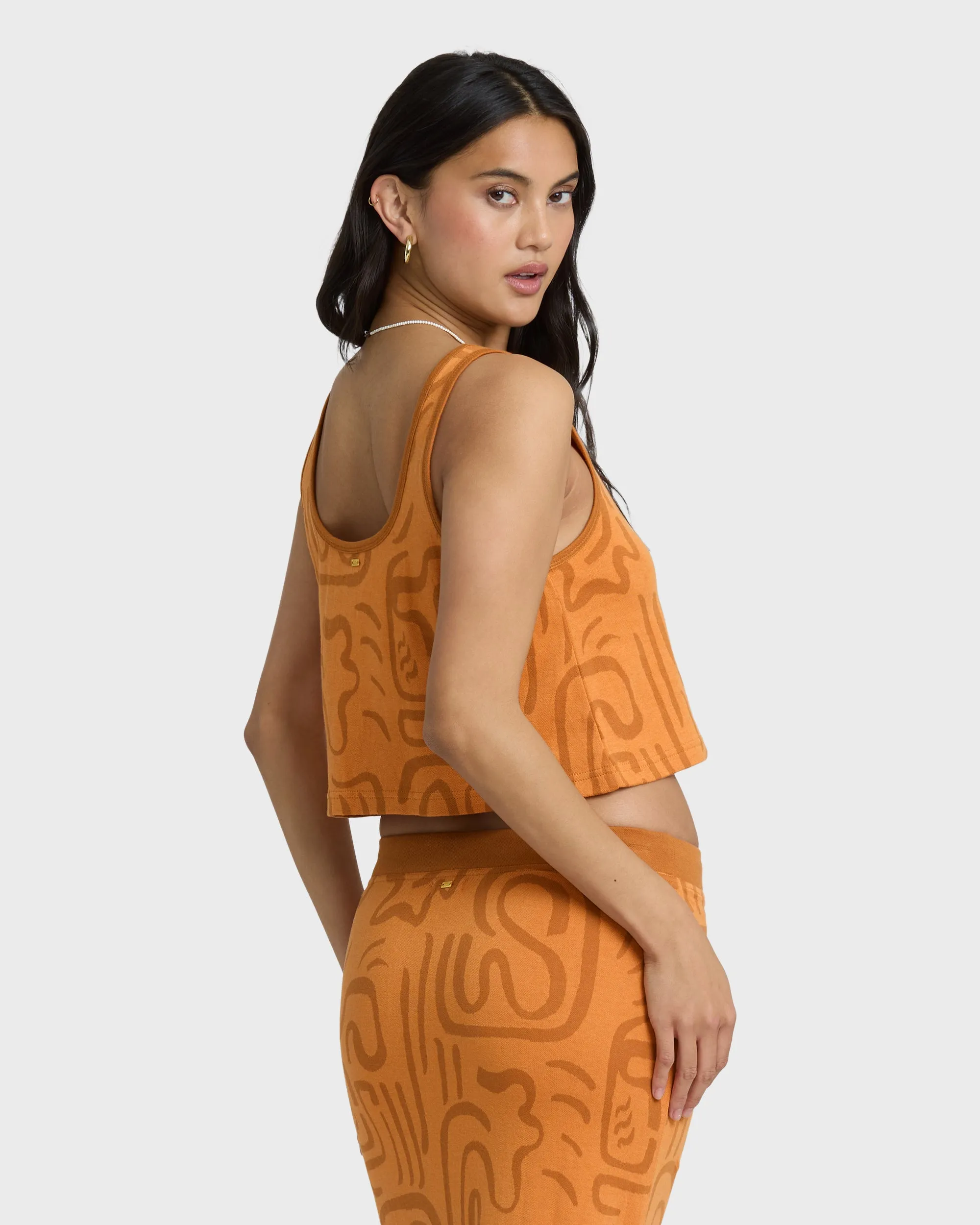 Embers Knit Tank - Tangerine sold by Billabong product image thumbnail 5