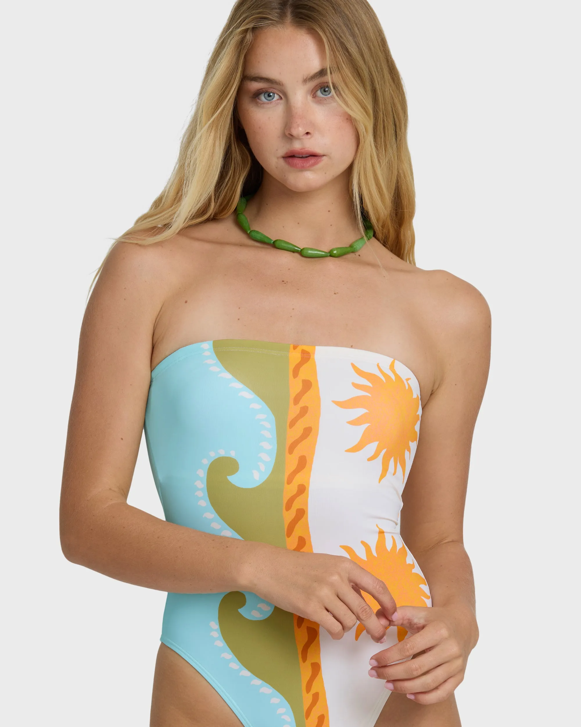 Sunblind Tully Hi One-piece Swimsuit - Salt Crystal sold by Billabong product image thumbnail 2