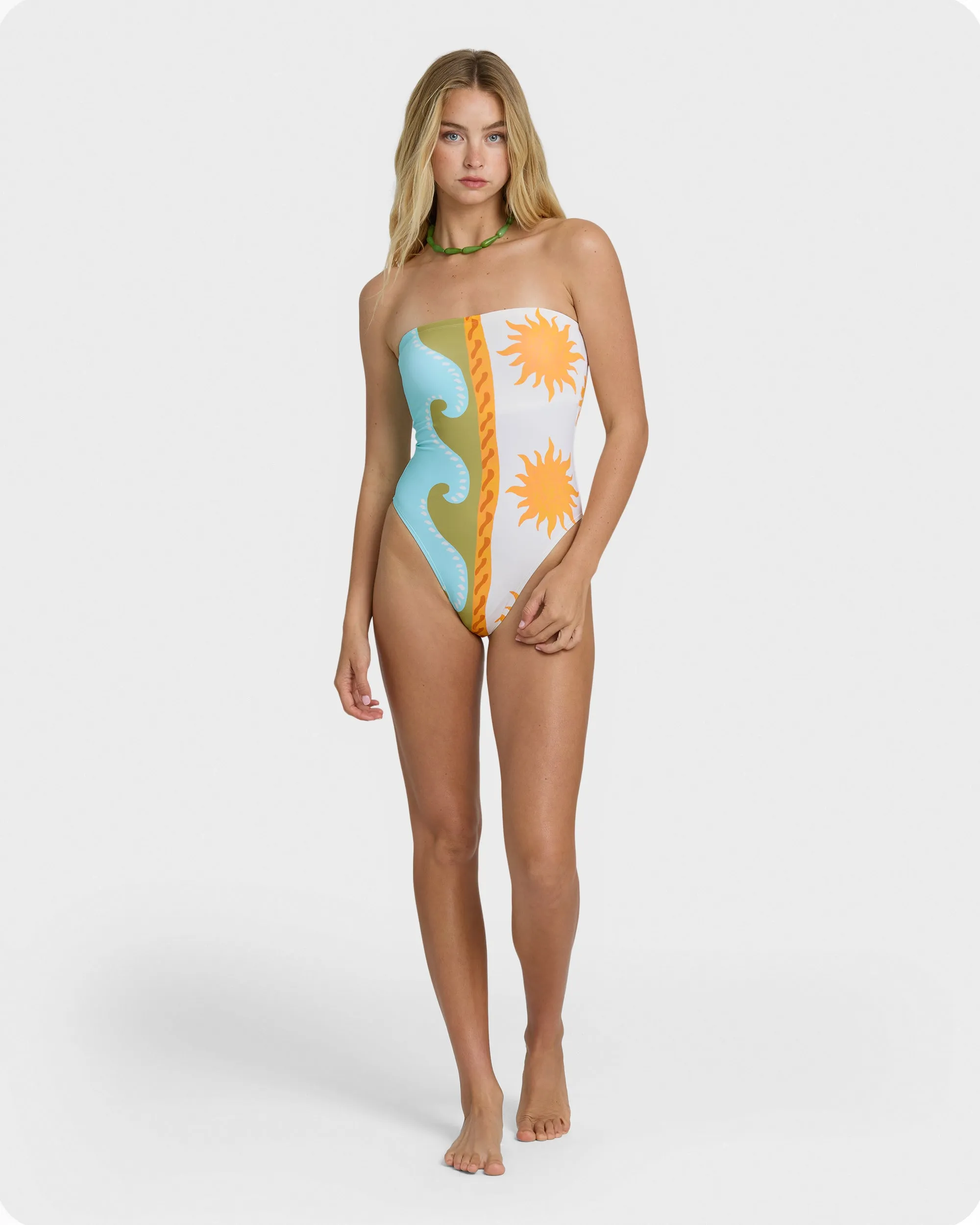 Sunblind Tully Hi One-piece Swimsuit - Salt Crystal sold by Billabong product image thumbnail 5