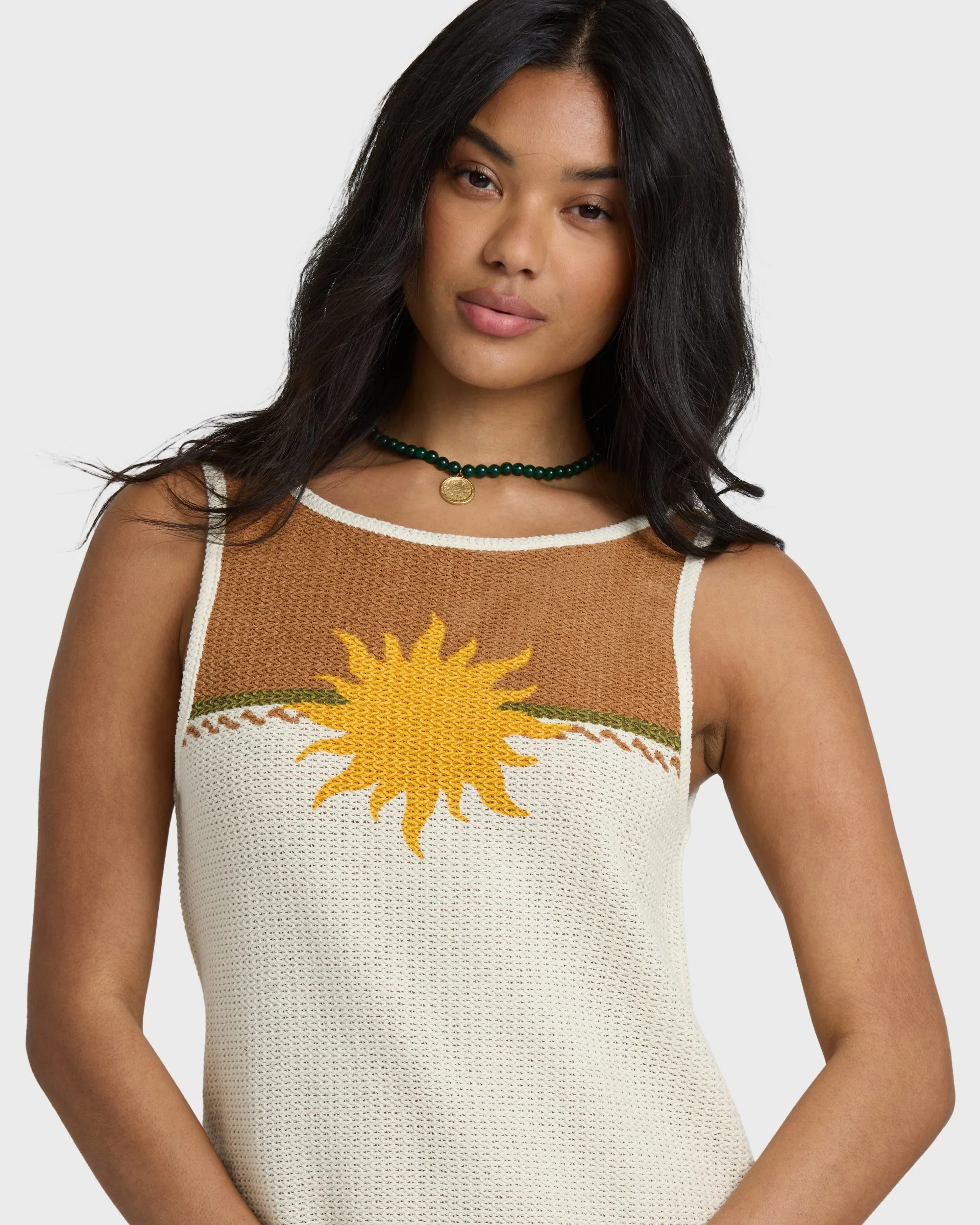 Solar Babe Midi Dress - Caramel Cafe sold by Billabong product image thumbnail 2